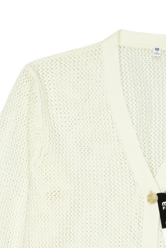 Thumbnail - uniqlo Mädchen Strickjacke, cremeweiß, Gr. 164