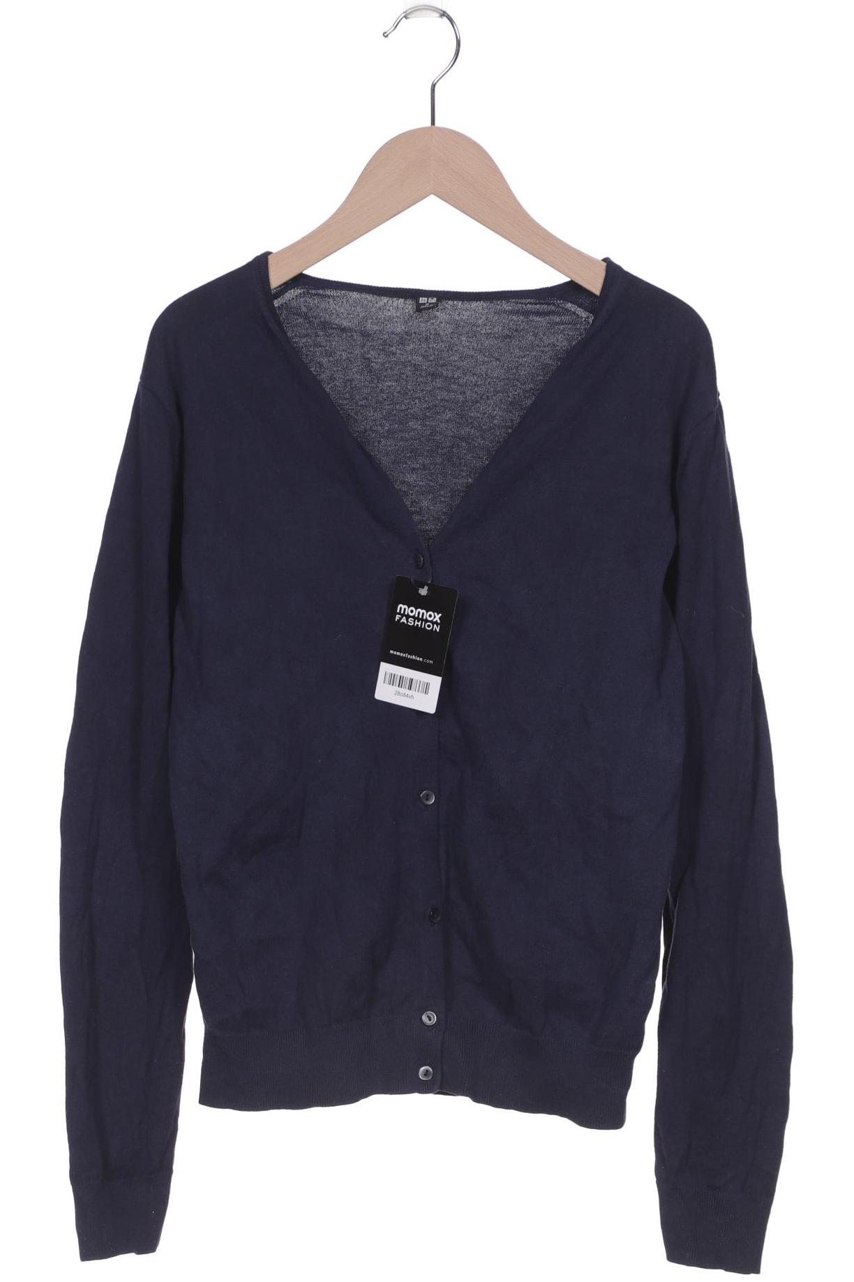 

uniqlo Damen Strickjacke, marineblau, Gr. 146