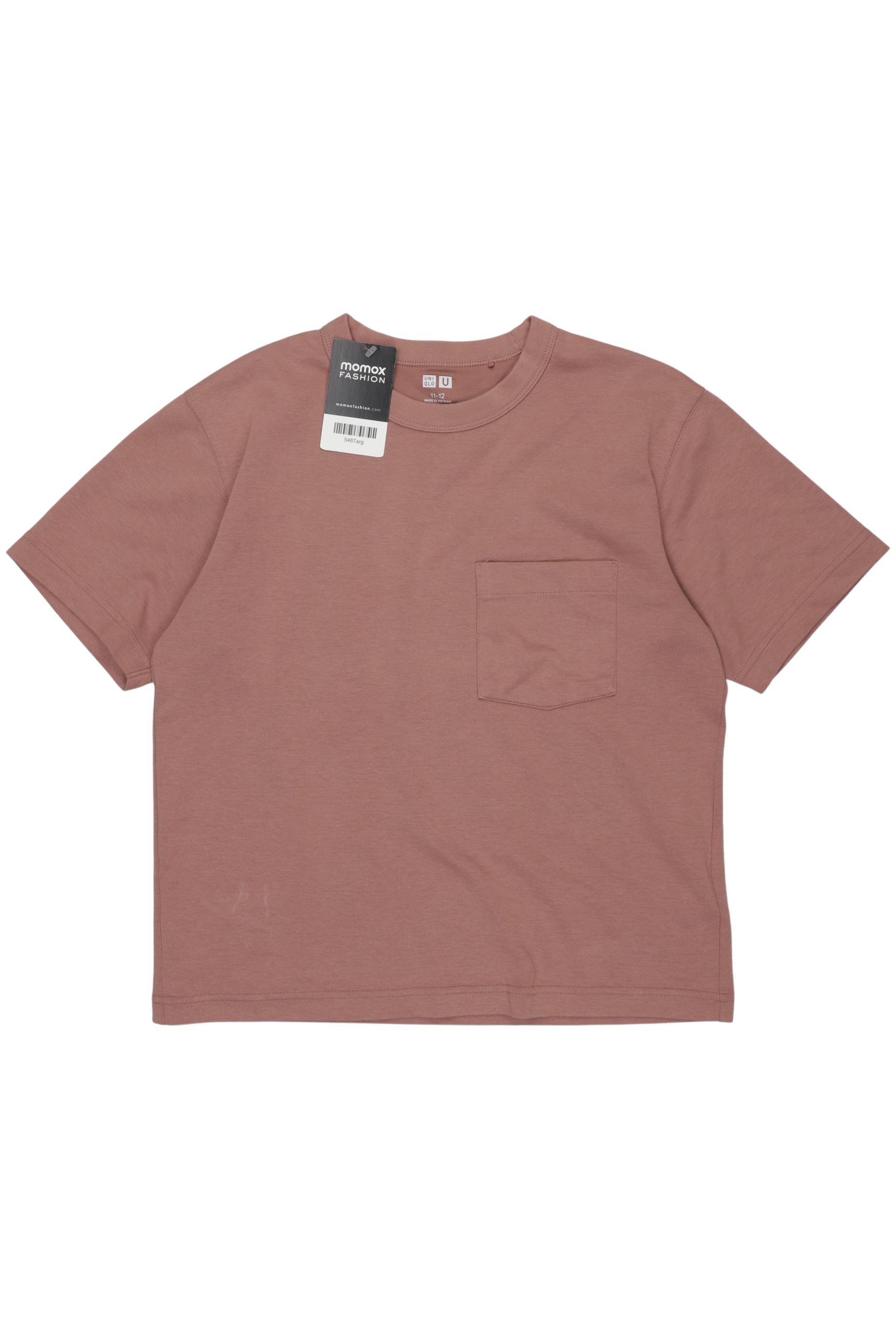 

uniqlo Damen T-Shirt, pink, Gr. 152