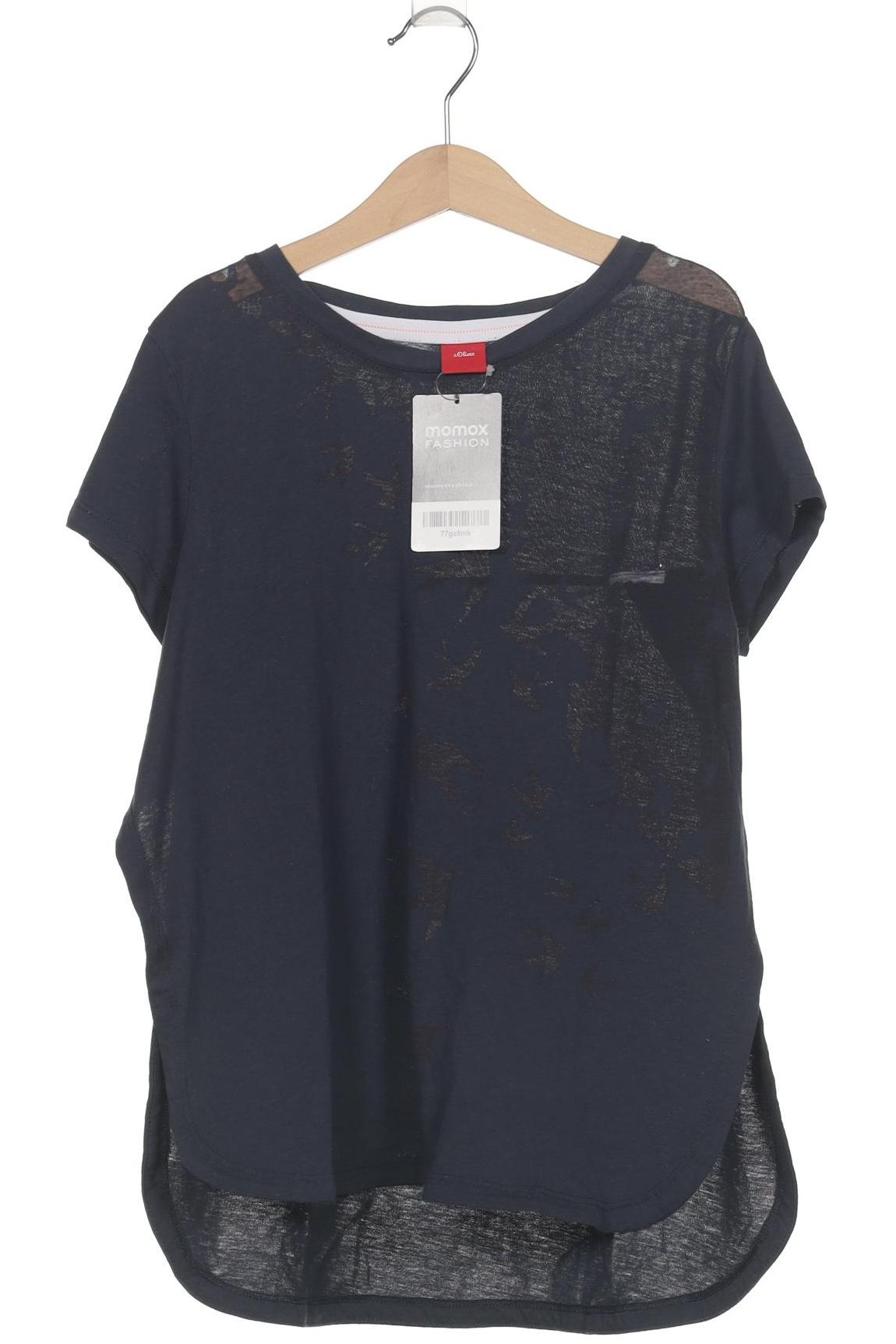 

uniqlo Damen T-Shirt, marineblau, Gr. 152