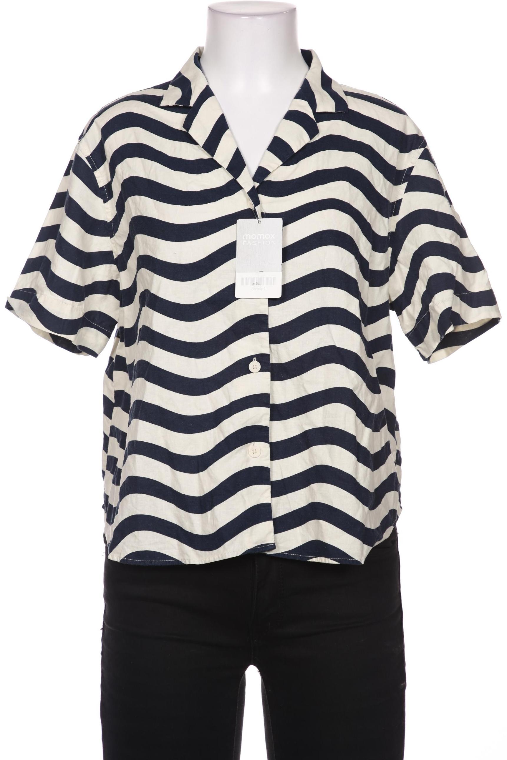 

Uniqlo x Marimekko Damen Bluse, marineblau, Gr. 34