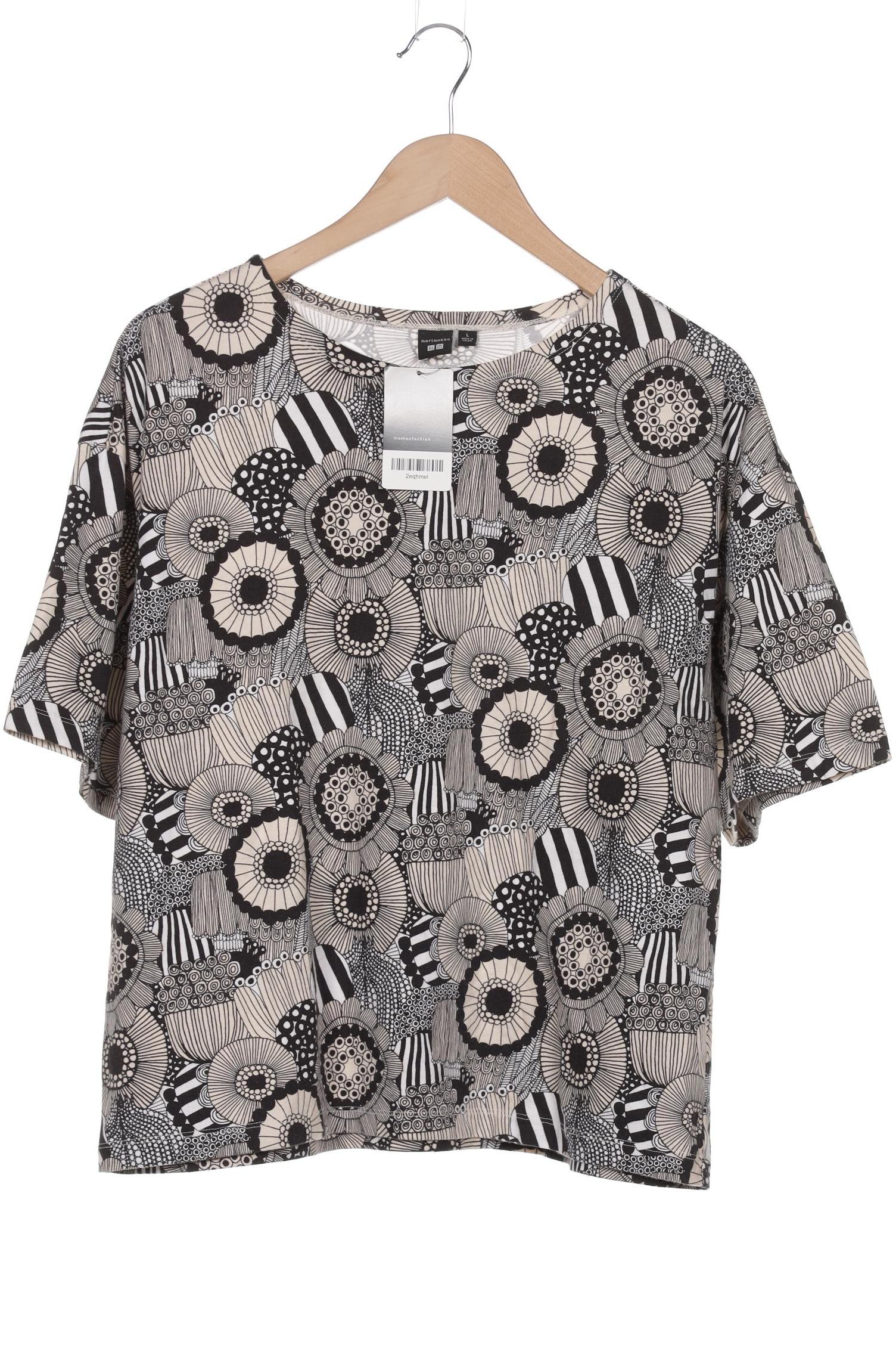 

Uniqlo x Marimekko Damen T-Shirt, beige, Gr. 42