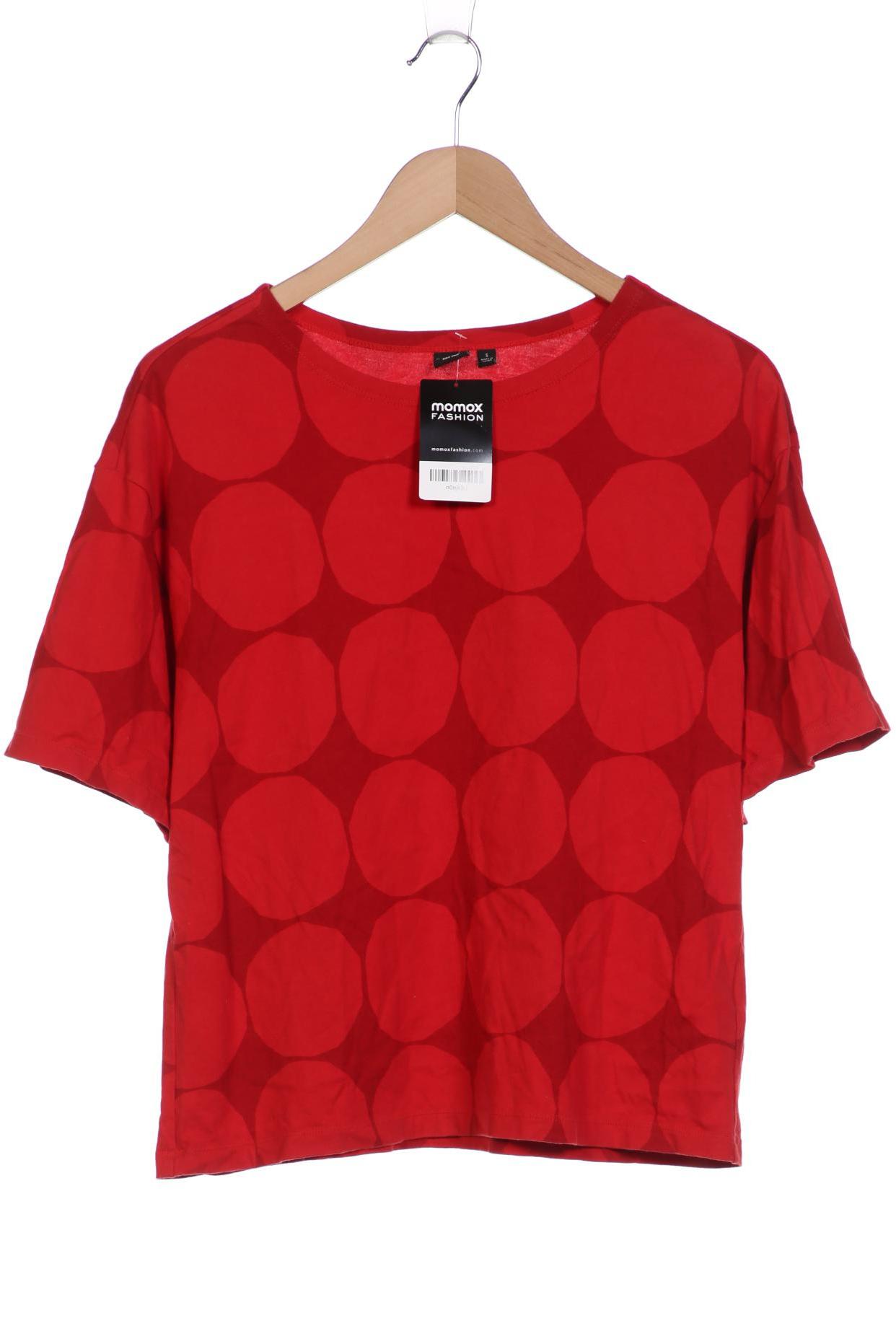 

Uniqlo x Marimekko Damen T-Shirt, rot, Gr. 36