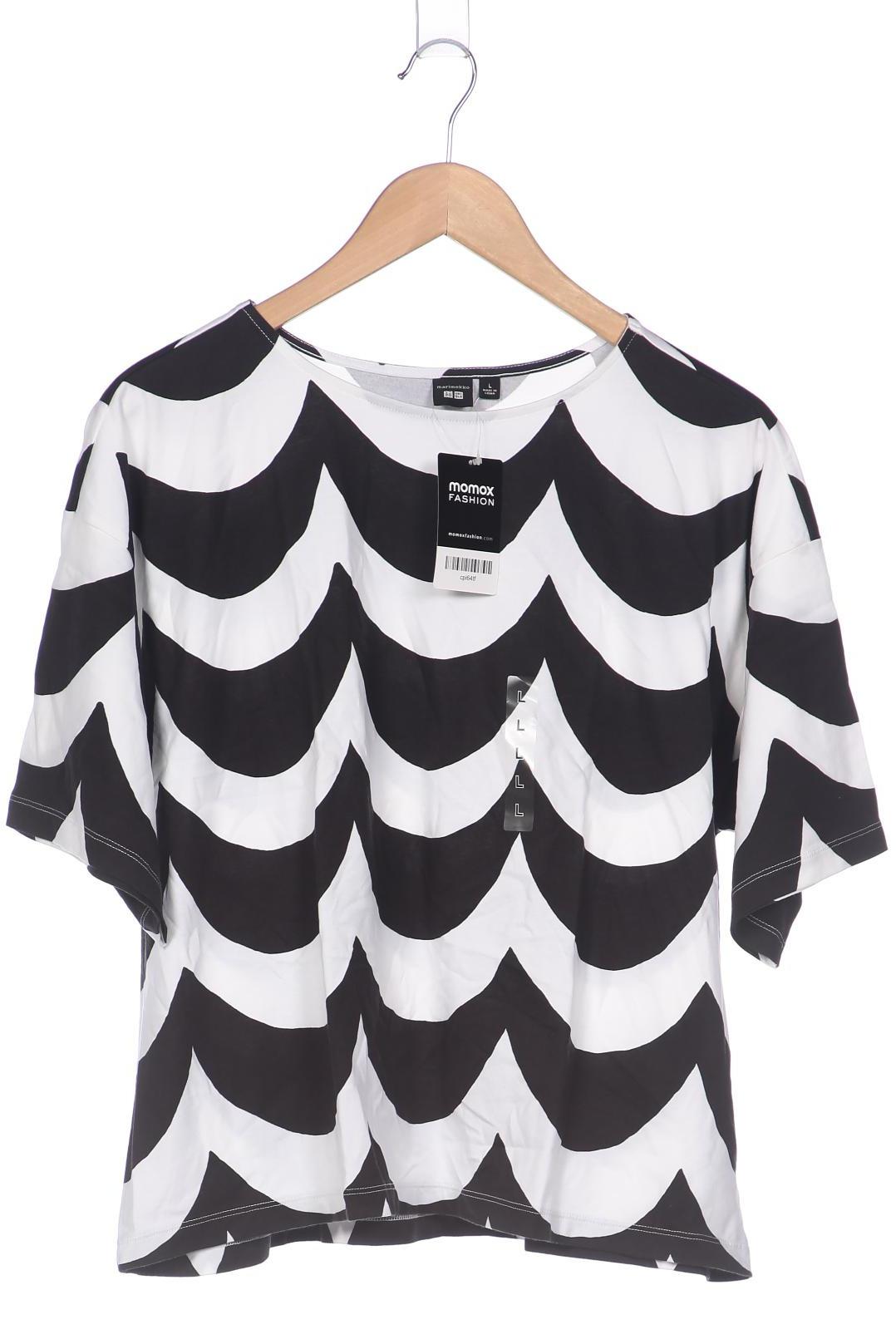 

Uniqlo x Marimekko Damen T-Shirt, schwarz, Gr. 42