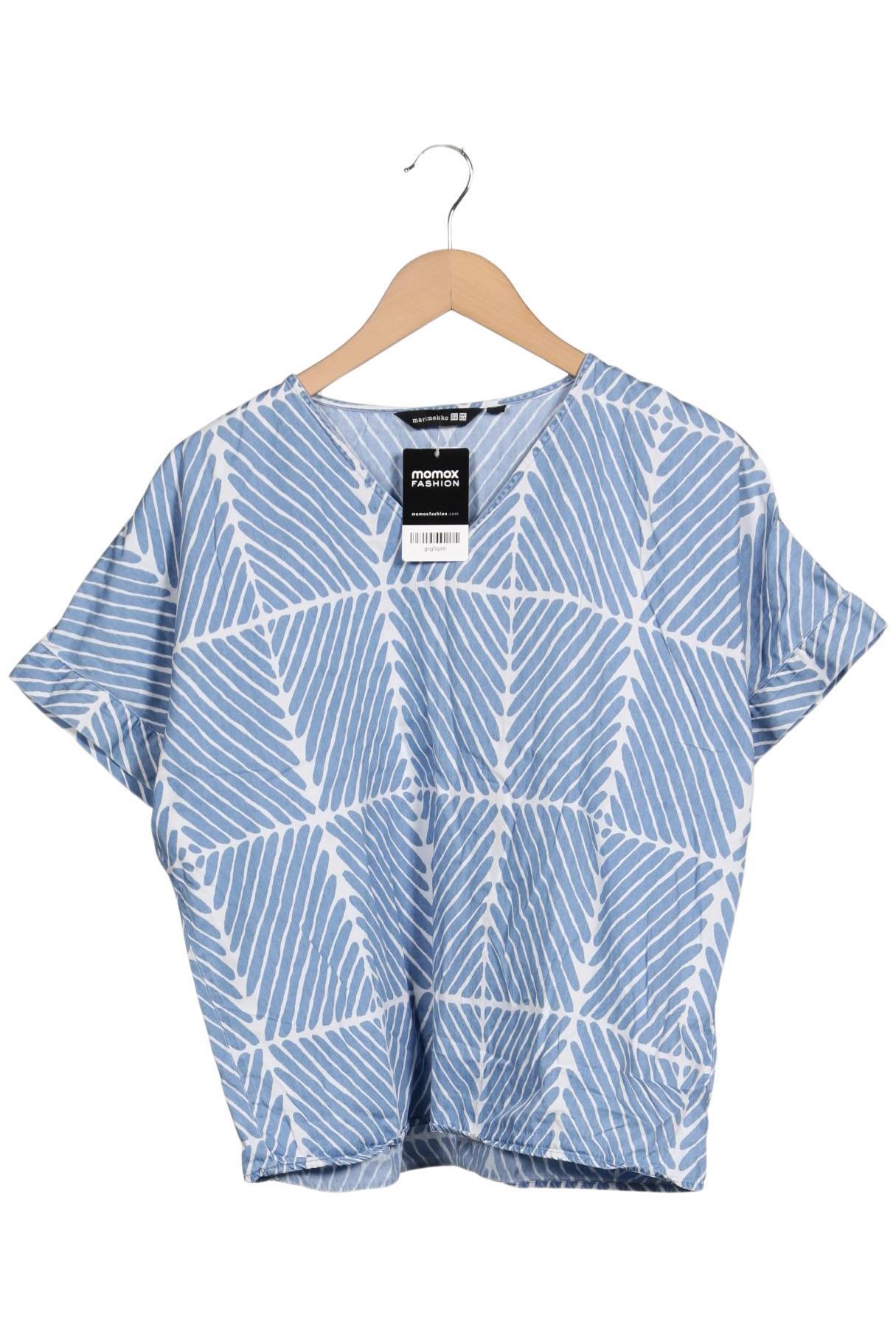 

Uniqlo x Marimekko Damen T-Shirt, blau, Gr. 36