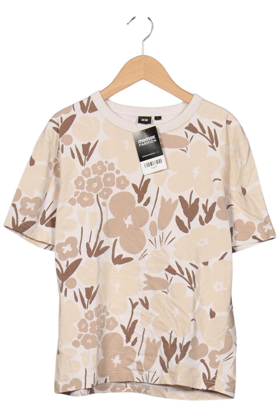 

Uniqlo x Marimekko Damen T-Shirt, beige, Gr. 36