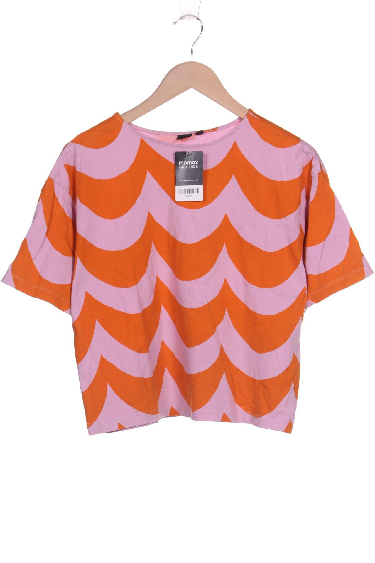 

Uniqlo x Marimekko Damen T-Shirt, orange, Gr. 36