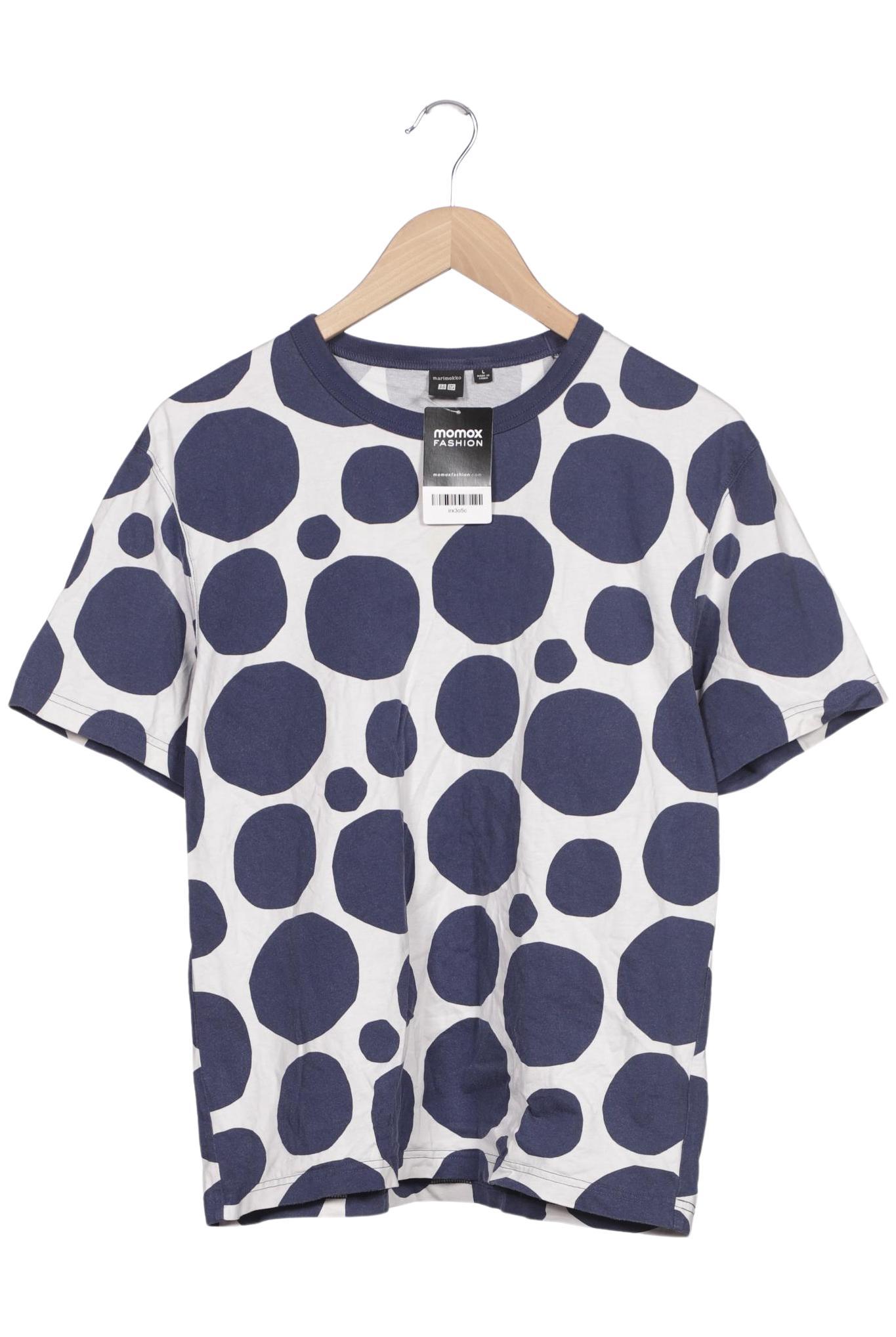 Thumbnail - Uniqlo x Marimekko Damen T-Shirt, marineblau, Gr. 42