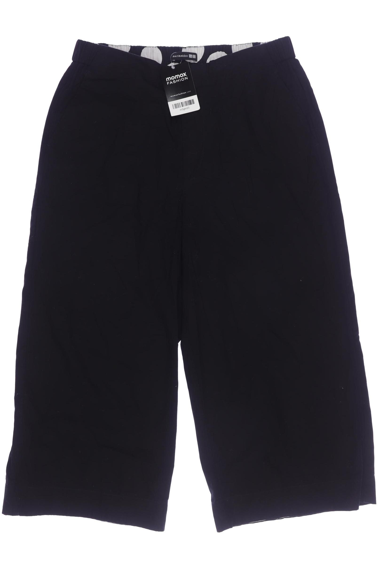 

Uniqlo x Marimekko Damen Stoffhose, schwarz, Gr. 28