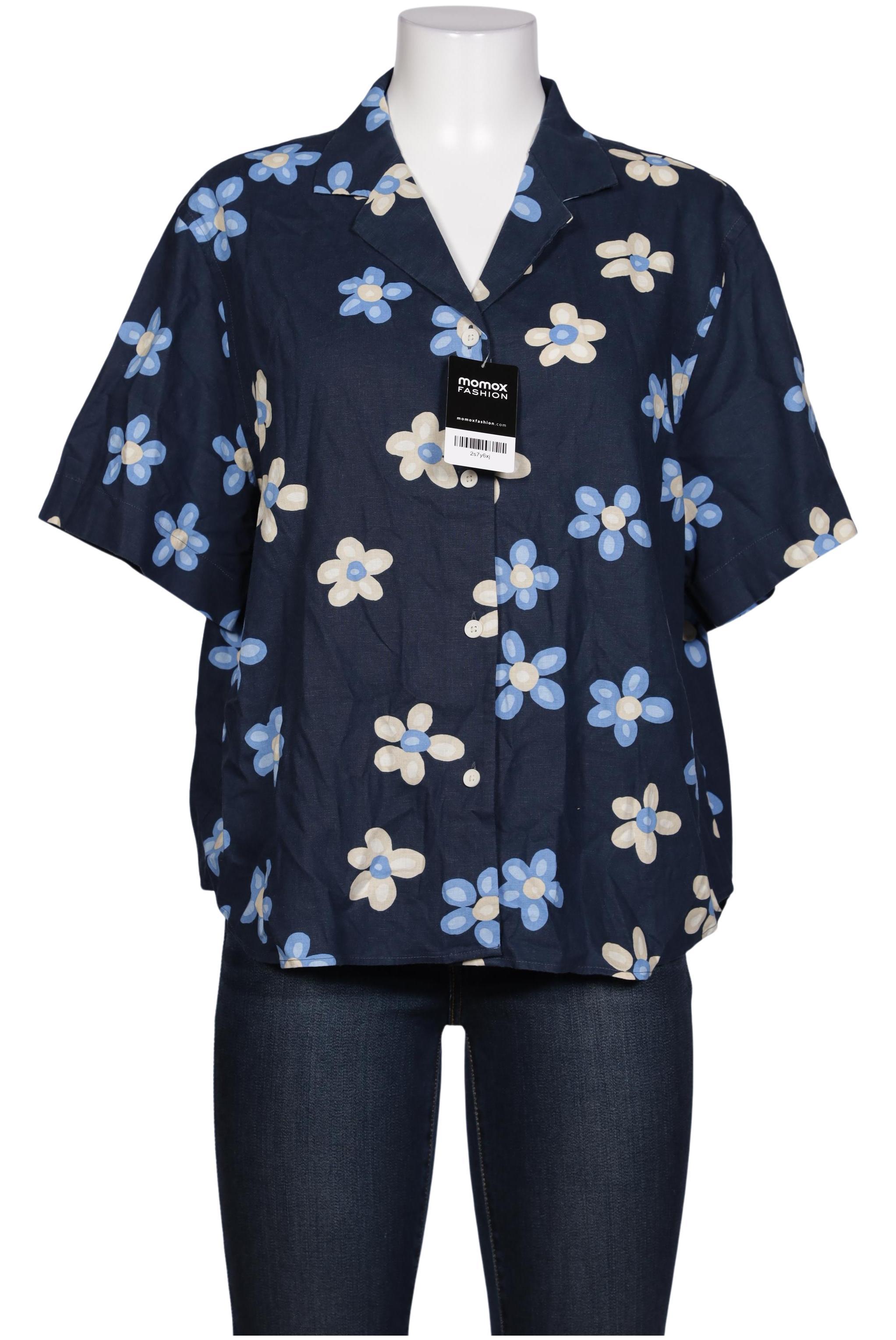 

Uniqlo x Marimekko Damen Bluse, marineblau, Gr. 42