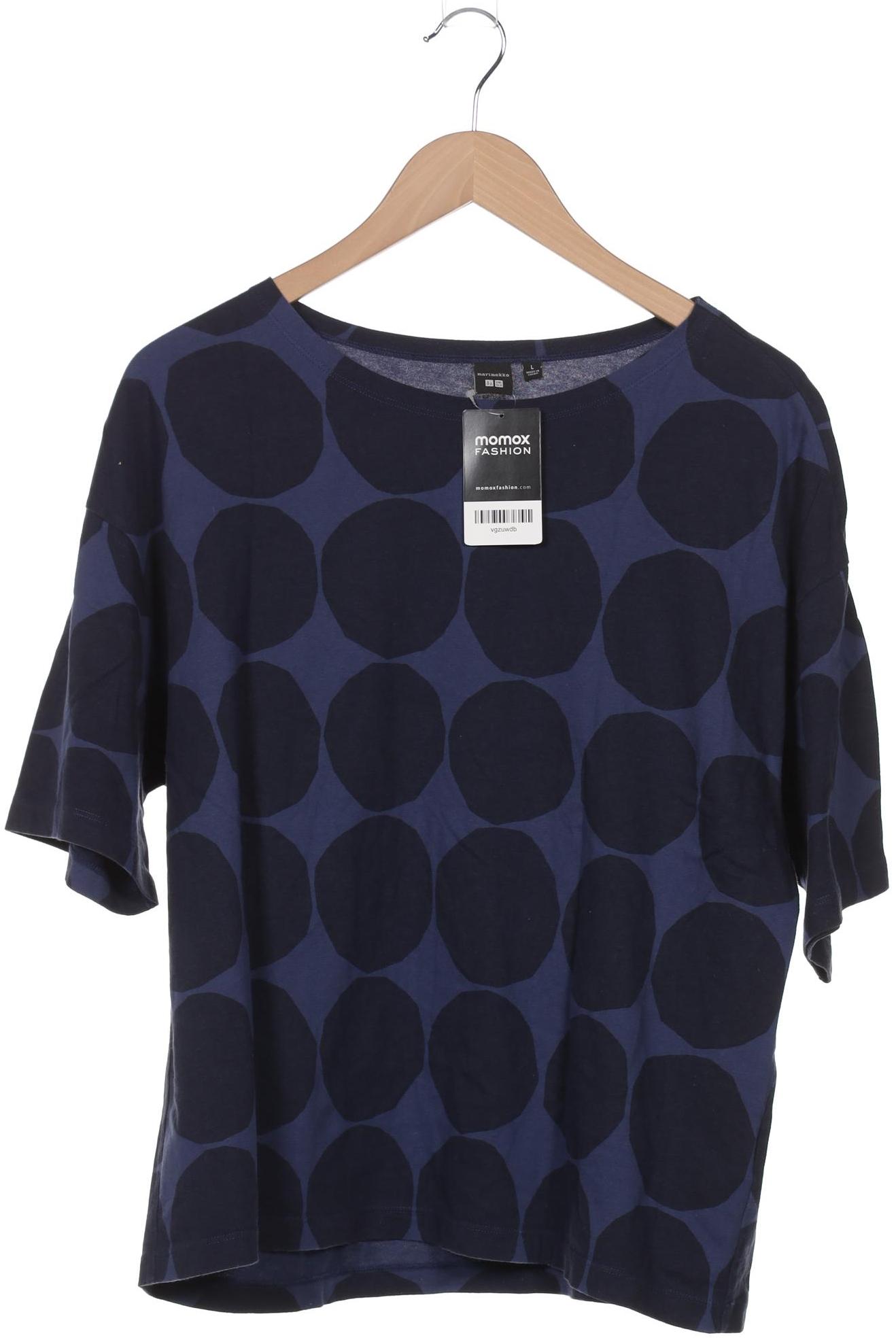 

Uniqlo x Marimekko Damen T-Shirt, marineblau, Gr. 42