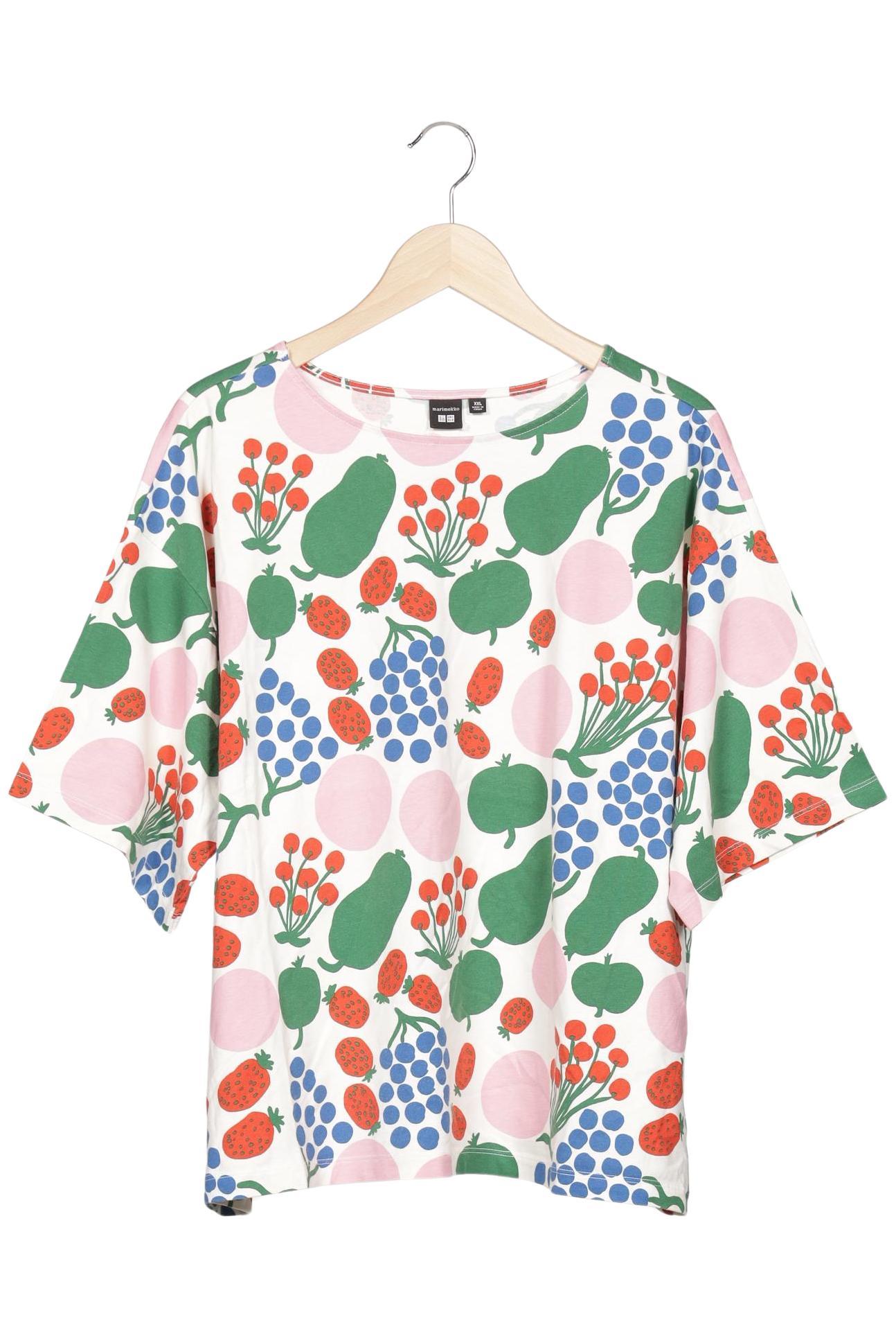 

Uniqlo x Marimekko Damen T-Shirt, mehrfarbig, Gr. 46