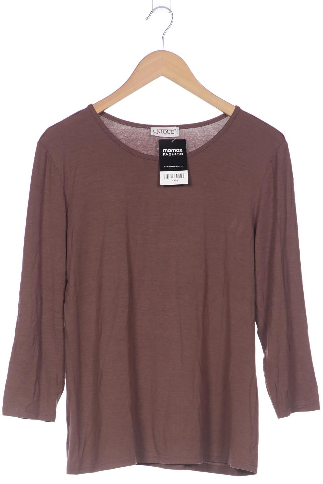 

unique Damen Langarmshirt, braun, Gr. 38