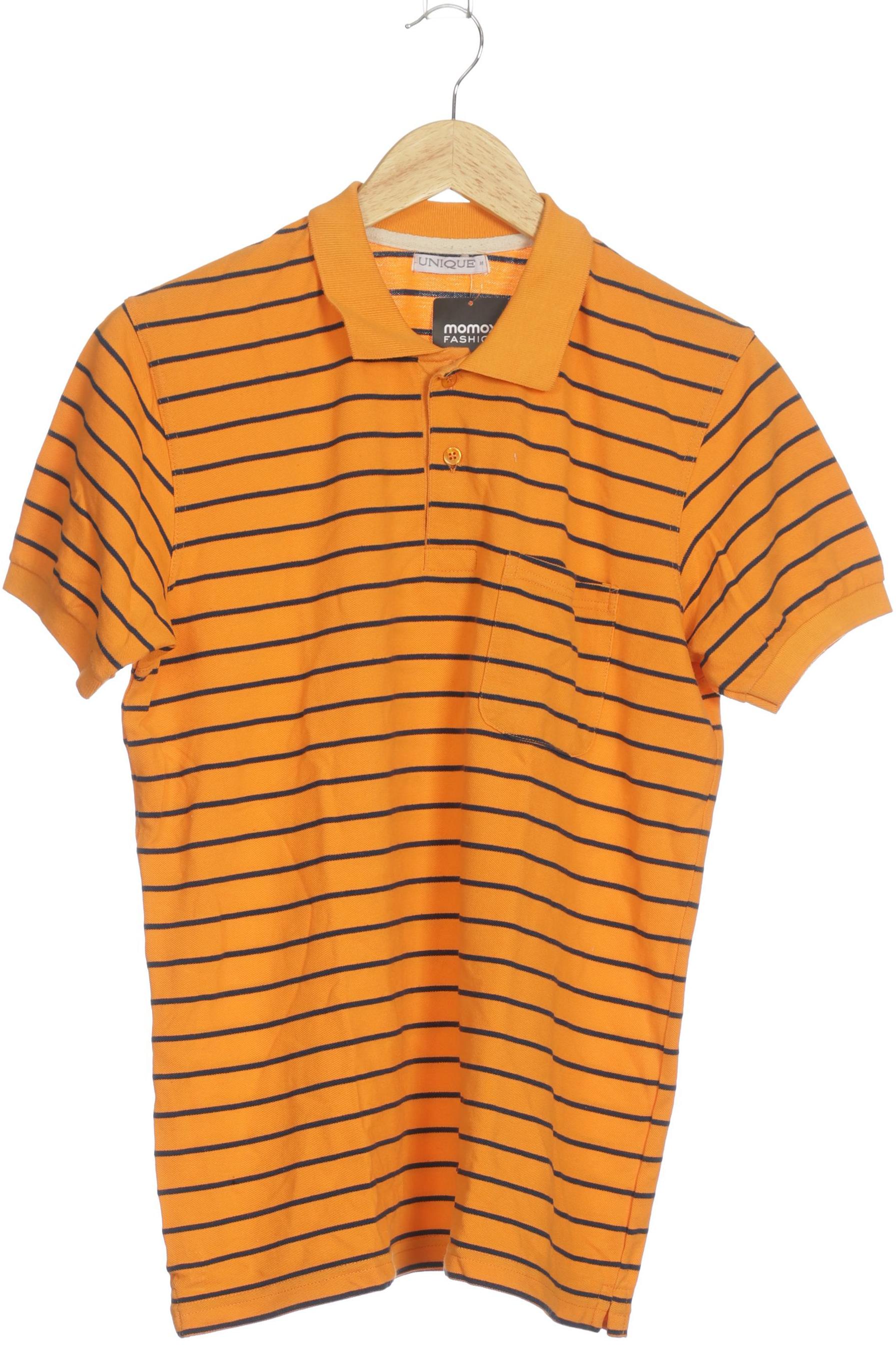 Thumbnail - unique Herren Poloshirt, orange, Gr.