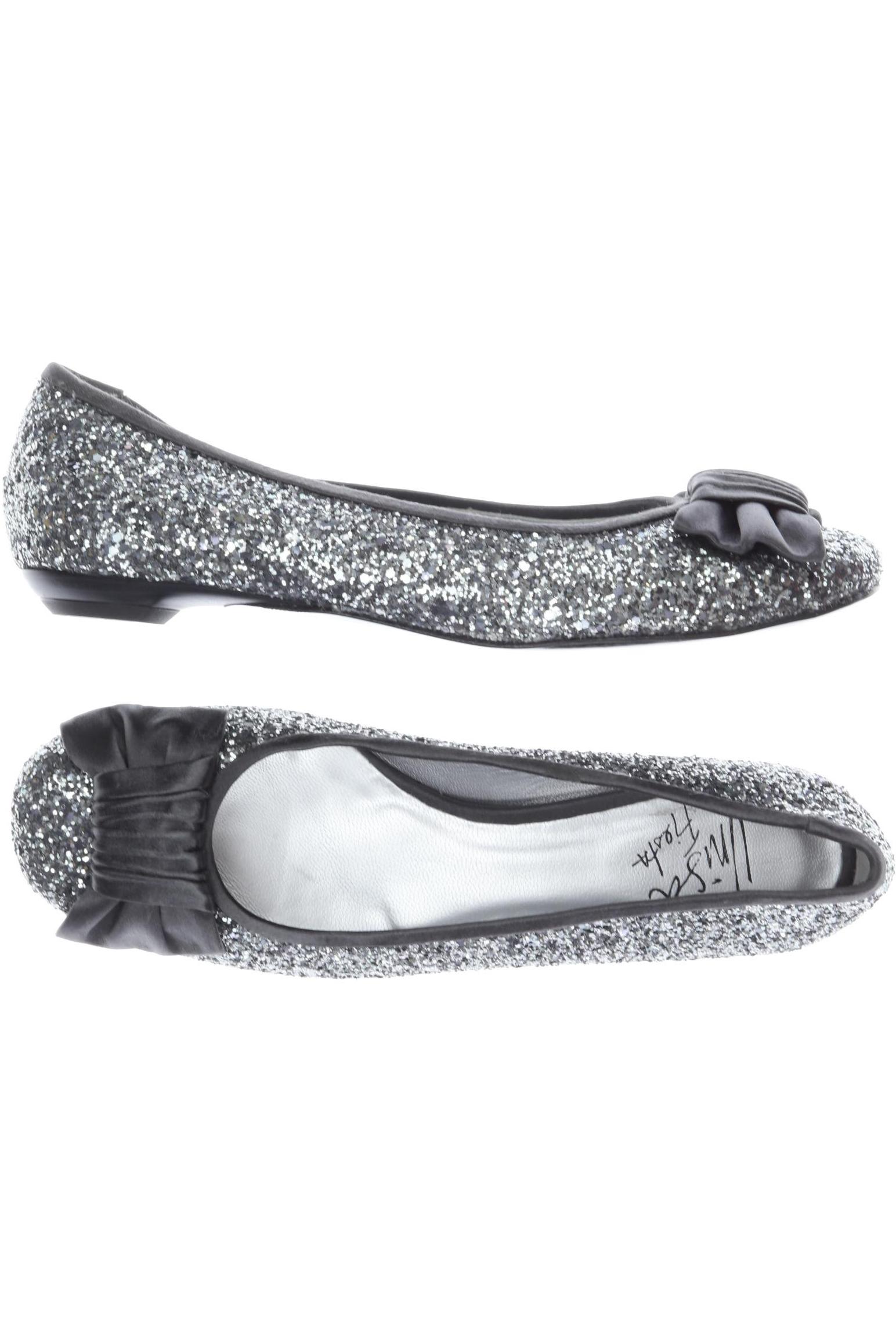 

Unisa Damen Ballerinas, silber, Gr. 38