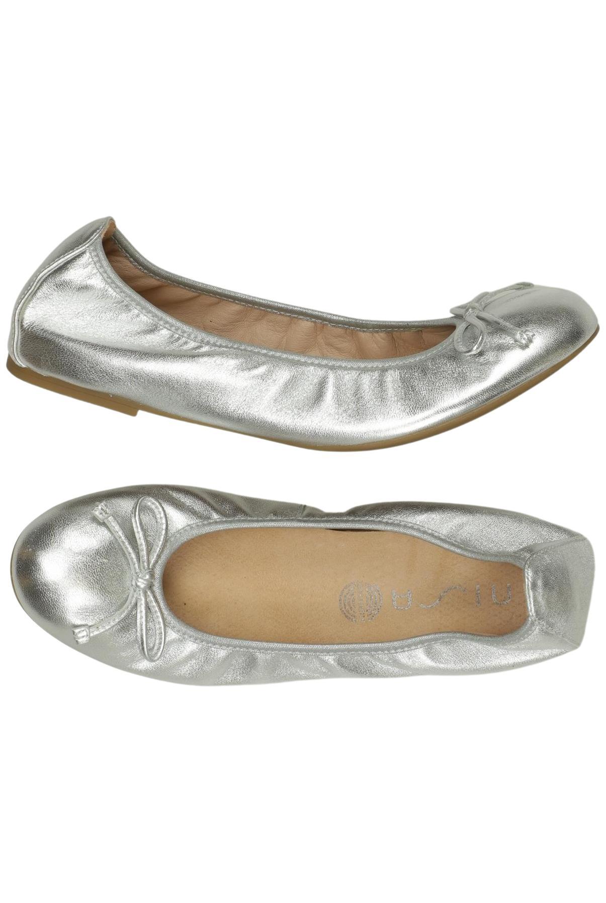 

Unisa Damen Ballerinas, silber, Gr. 39