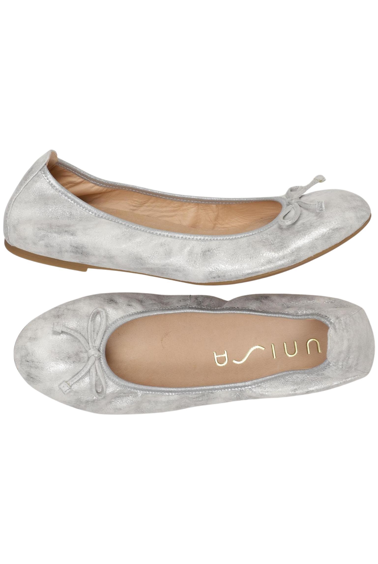 

Unisa Damen Ballerinas, silber, Gr. 40