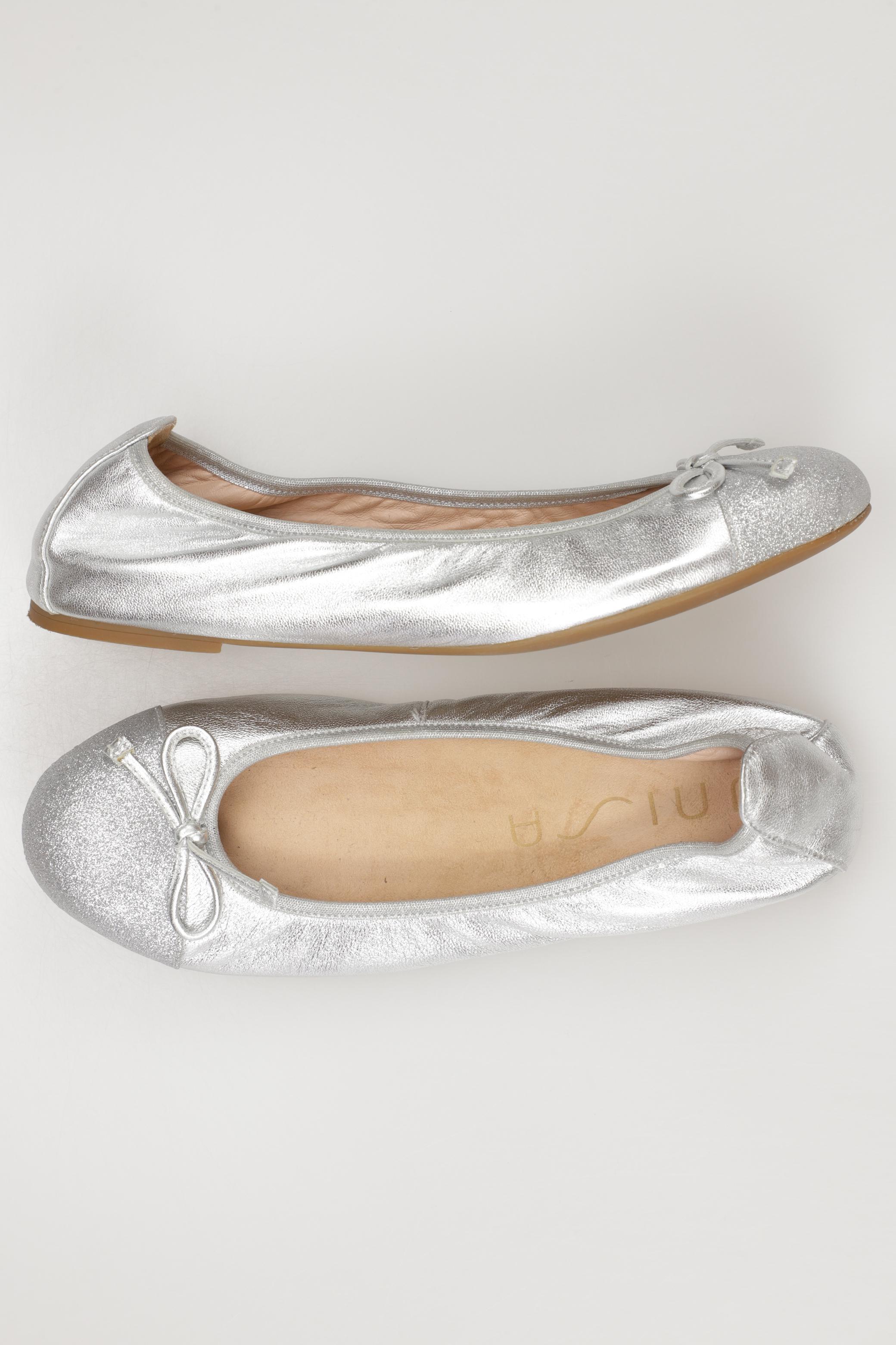 

Unisa Damen Ballerinas, silber, Gr. 38