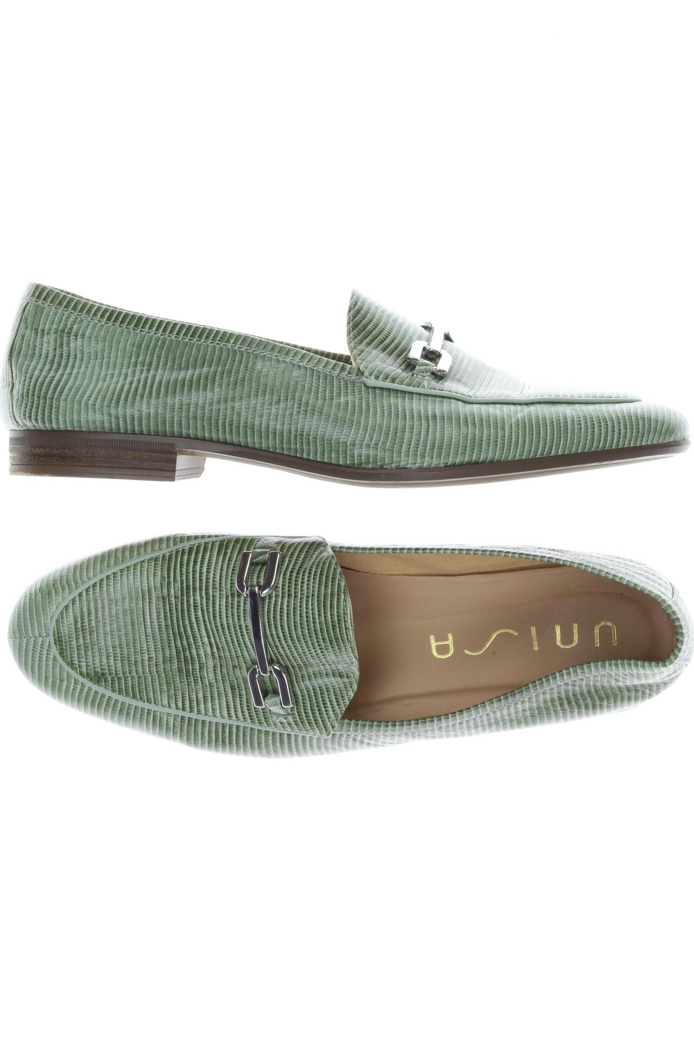 

Unisa Damen Halbschuh, grün, Gr. 41