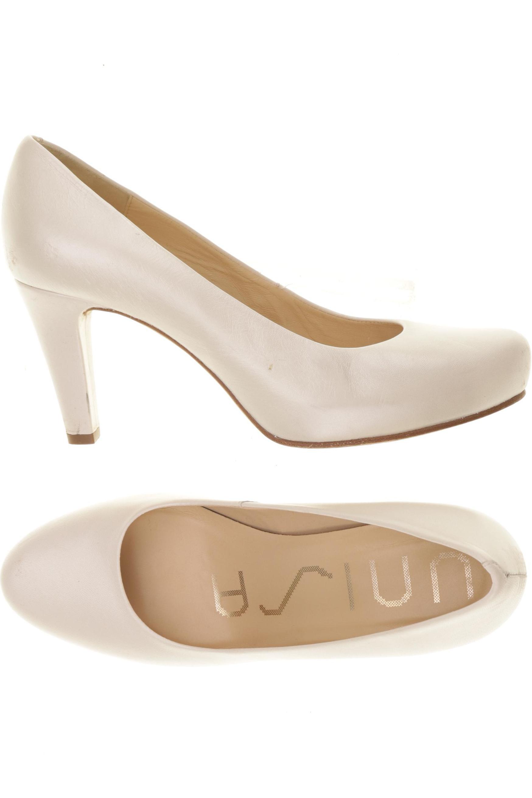 

Unisa Damen Pumps, weiß, Gr. 38.5