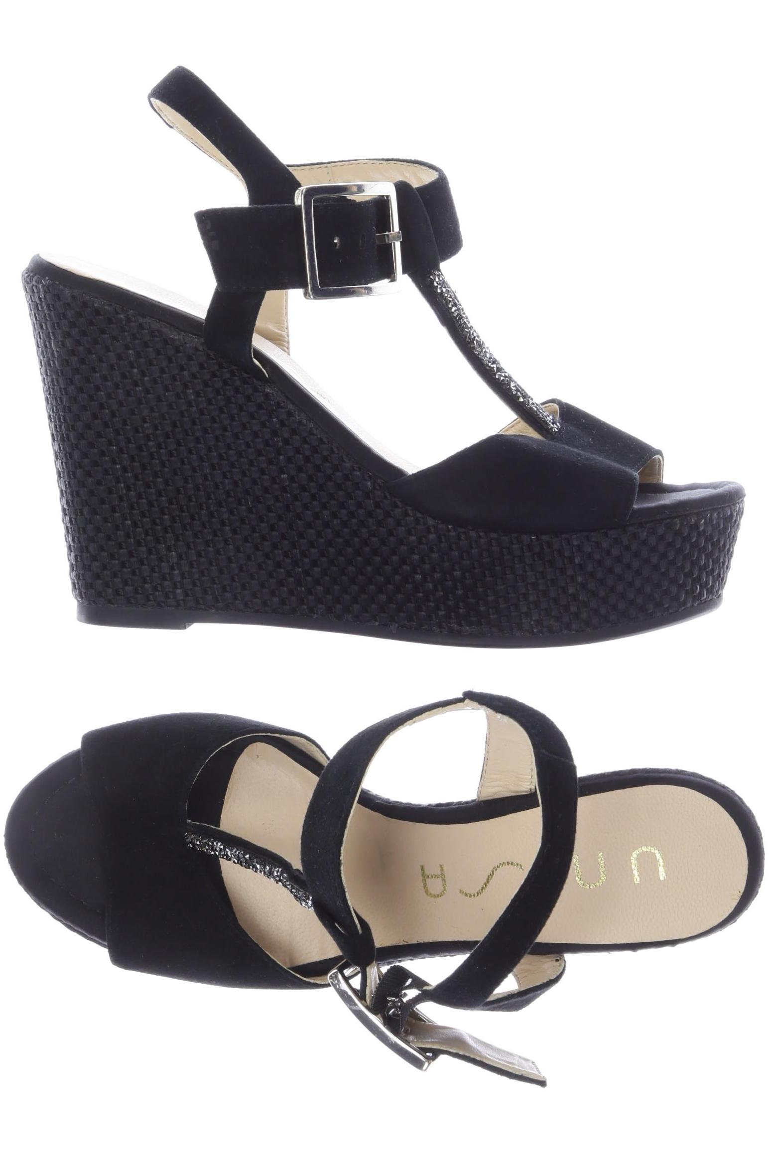 

Unisa Damen Sandale, schwarz, Gr. 36