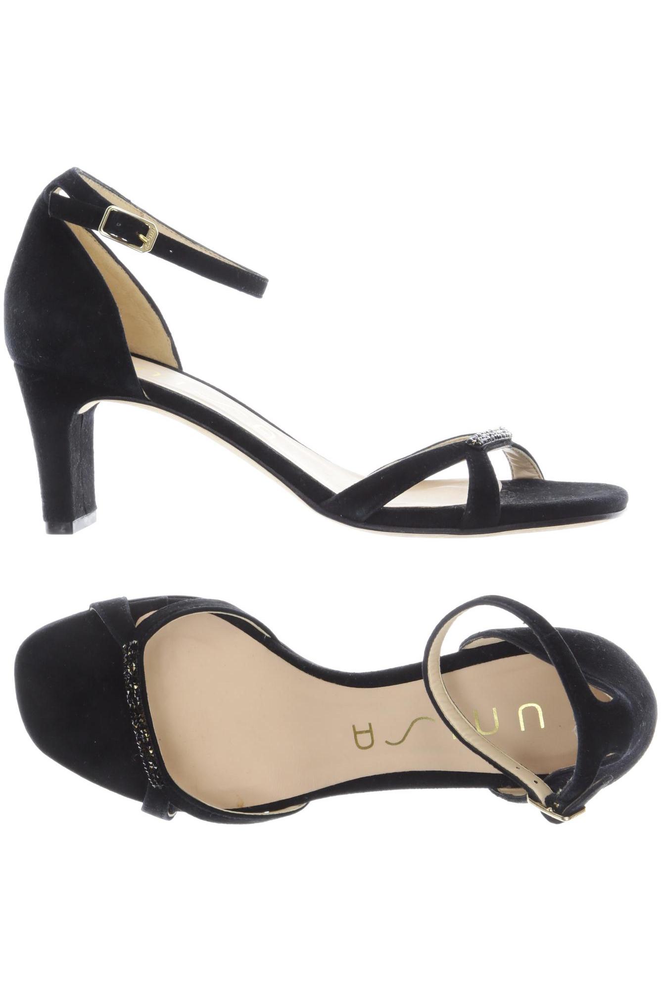 

Unisa Damen Sandale, schwarz, Gr. 37