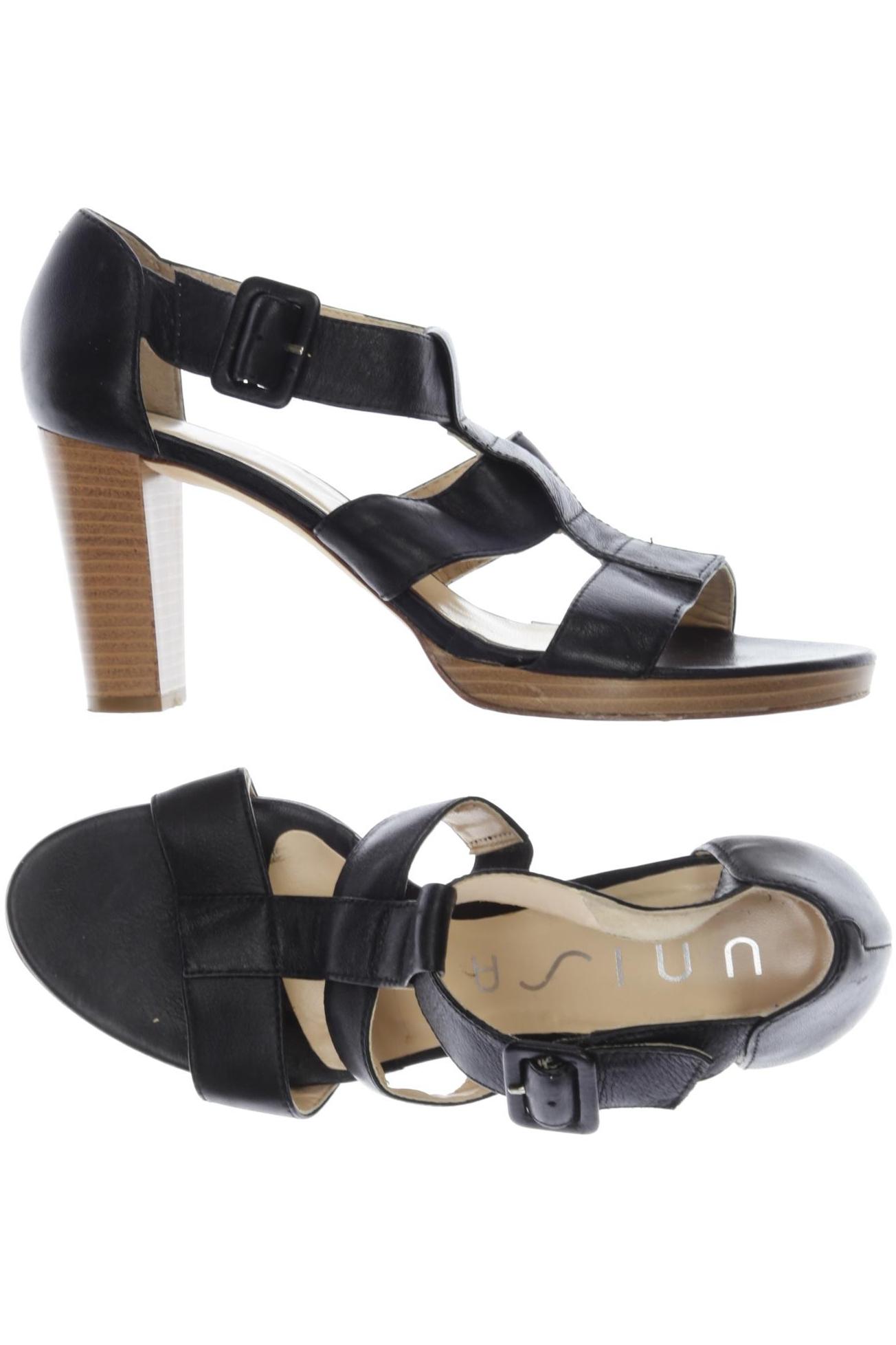 

Unisa Damen Sandale, schwarz, Gr. 40