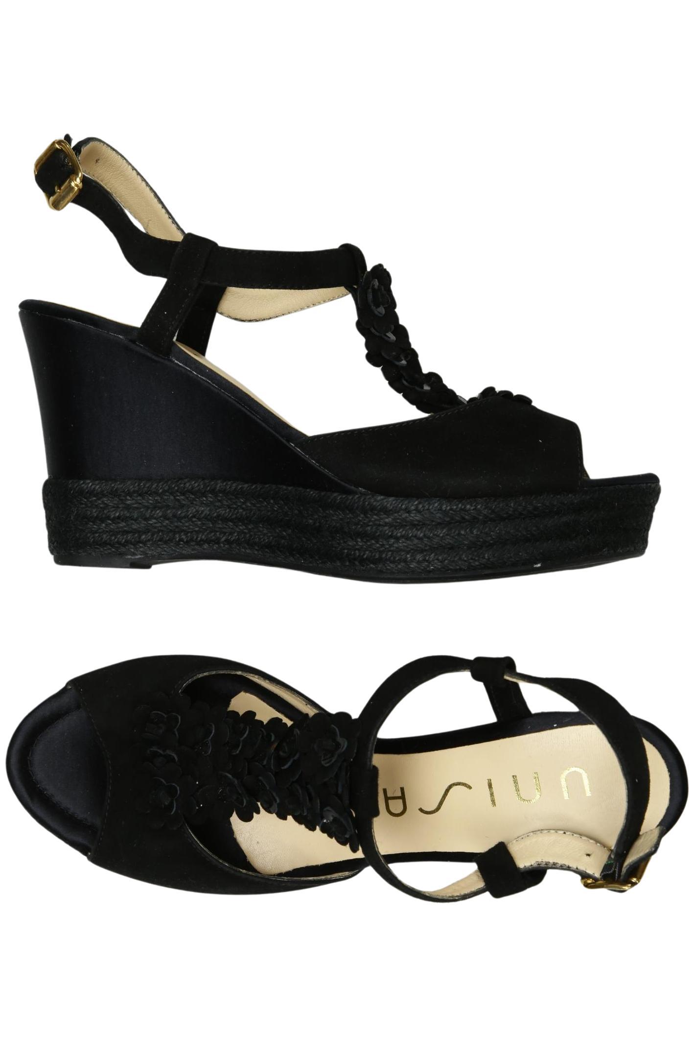 

Unisa Damen Sandale, schwarz, Gr. 40