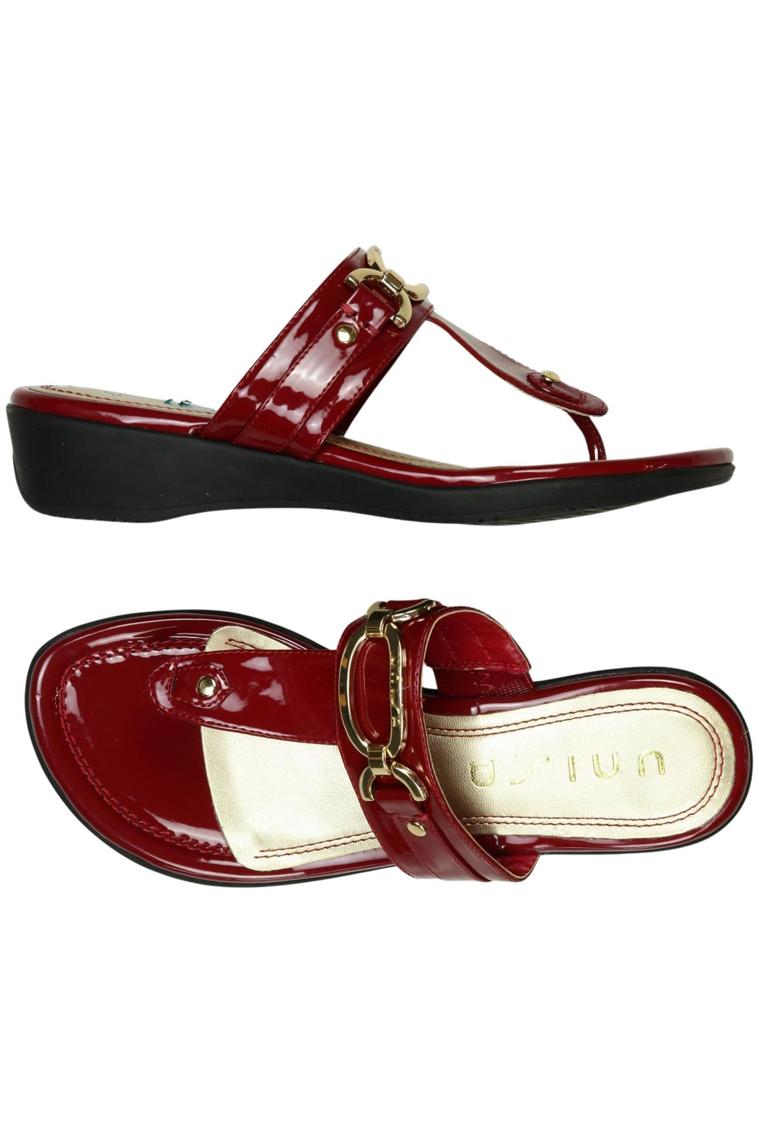 

Unisa Damen Sandale, bordeaux, Gr. 7.5