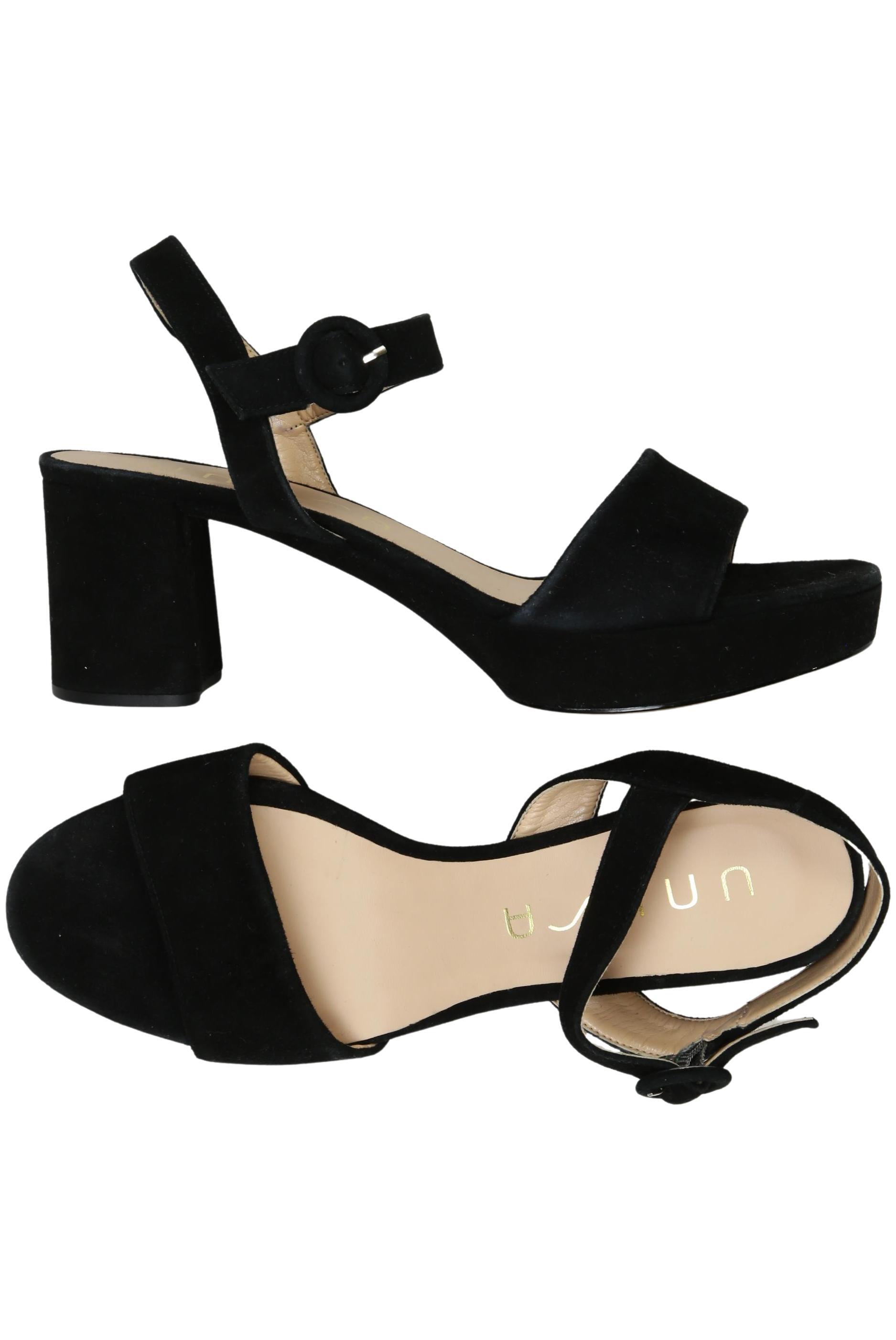 

Unisa Damen Sandale, schwarz, Gr. 40