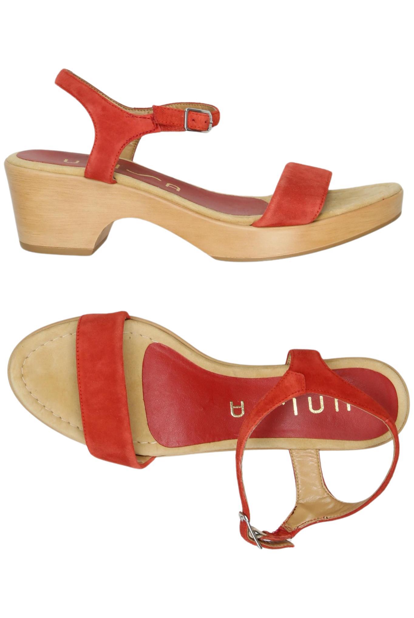 

Unisa Damen Sandale, rot, Gr. 39