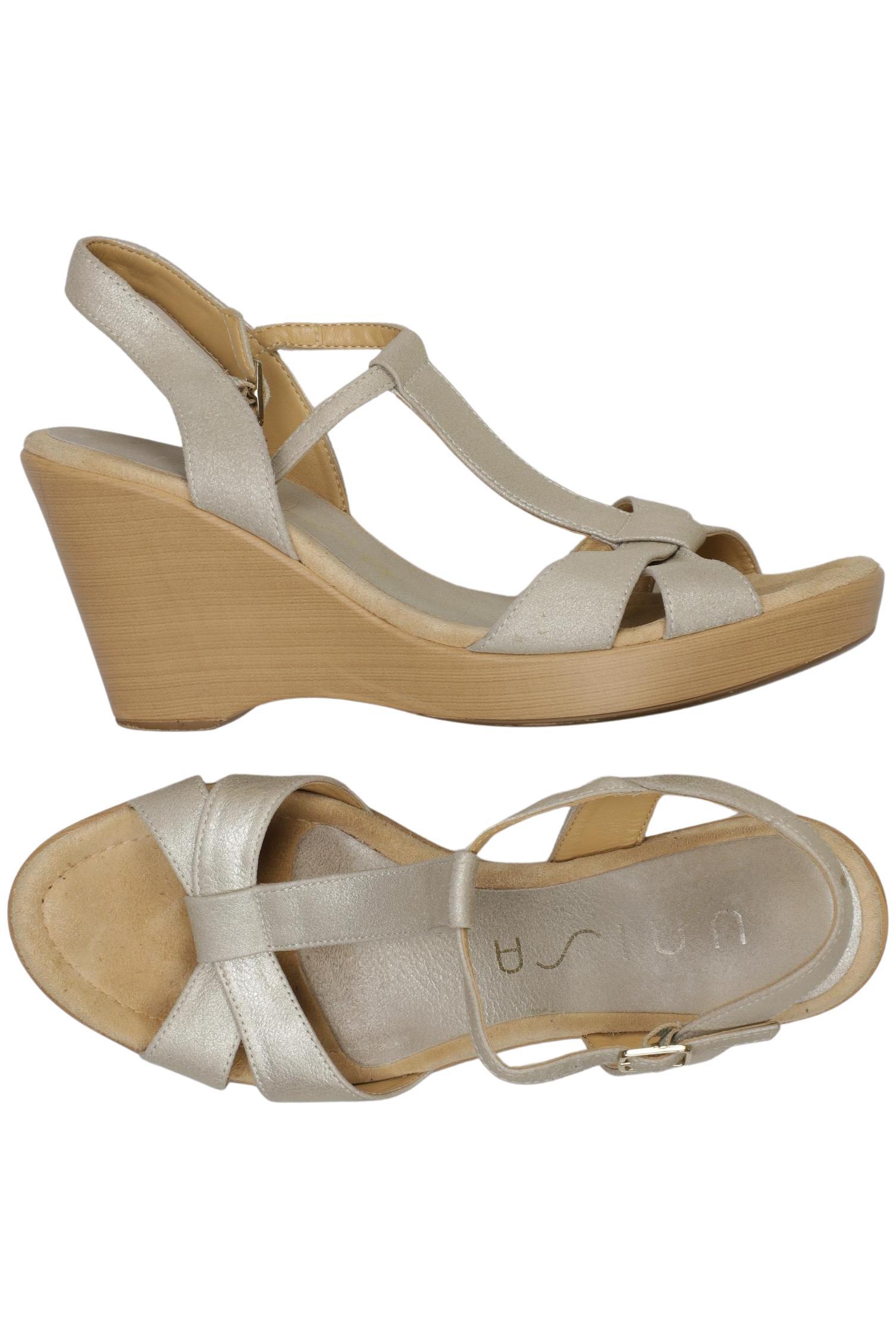 

Unisa Damen Sandale, silber, Gr. 38