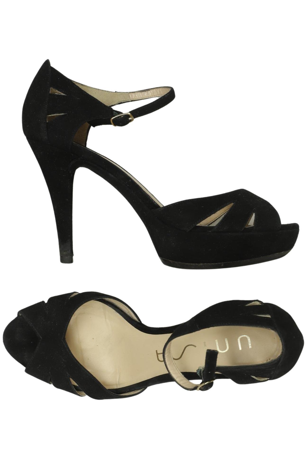 

Unisa Damen Sandale, schwarz, Gr. 37