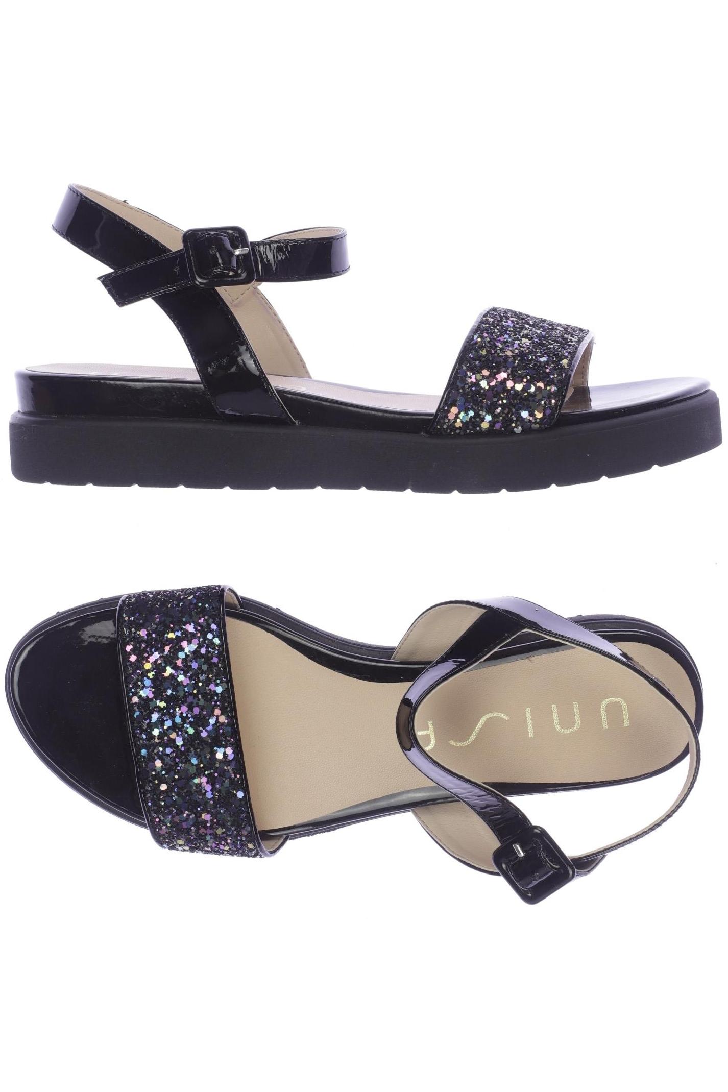 

Unisa Damen Sandale, schwarz, Gr. 39