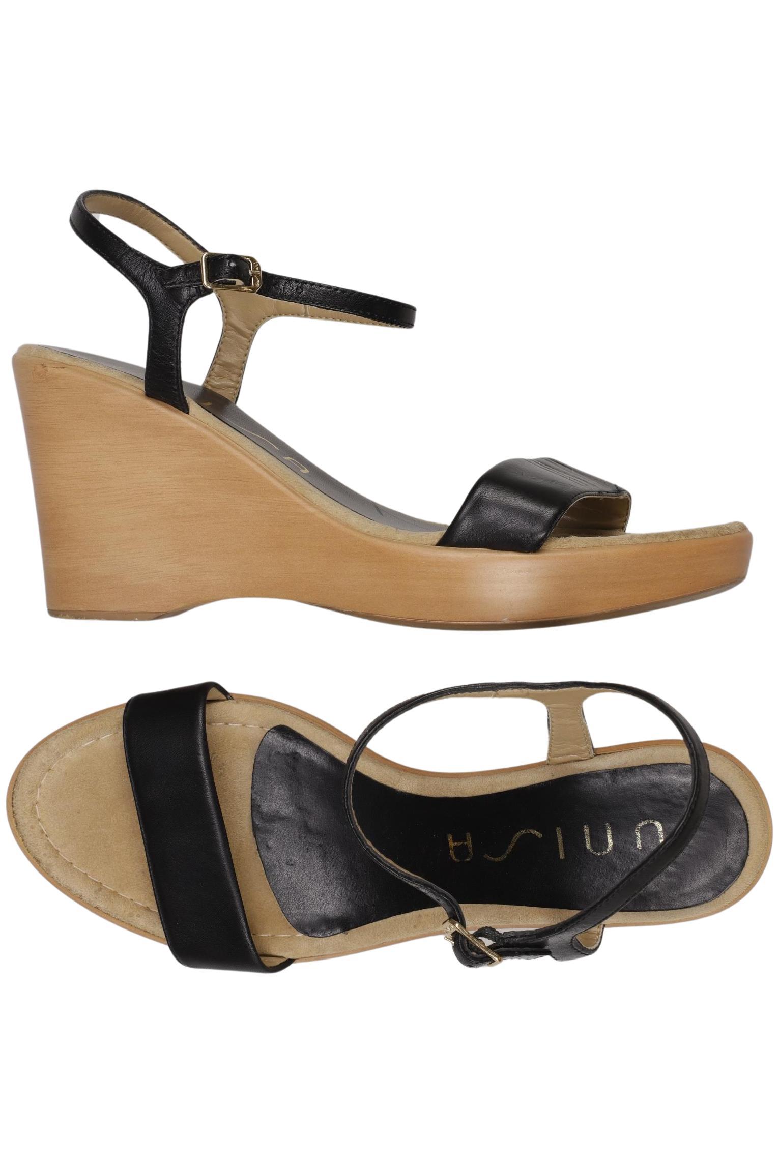 

Unisa Damen Sandale, schwarz, Gr. 39