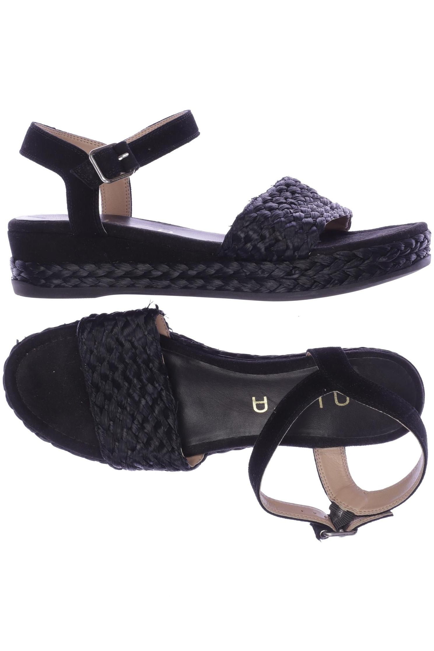 

Unisa Damen Sandale, schwarz, Gr. 40