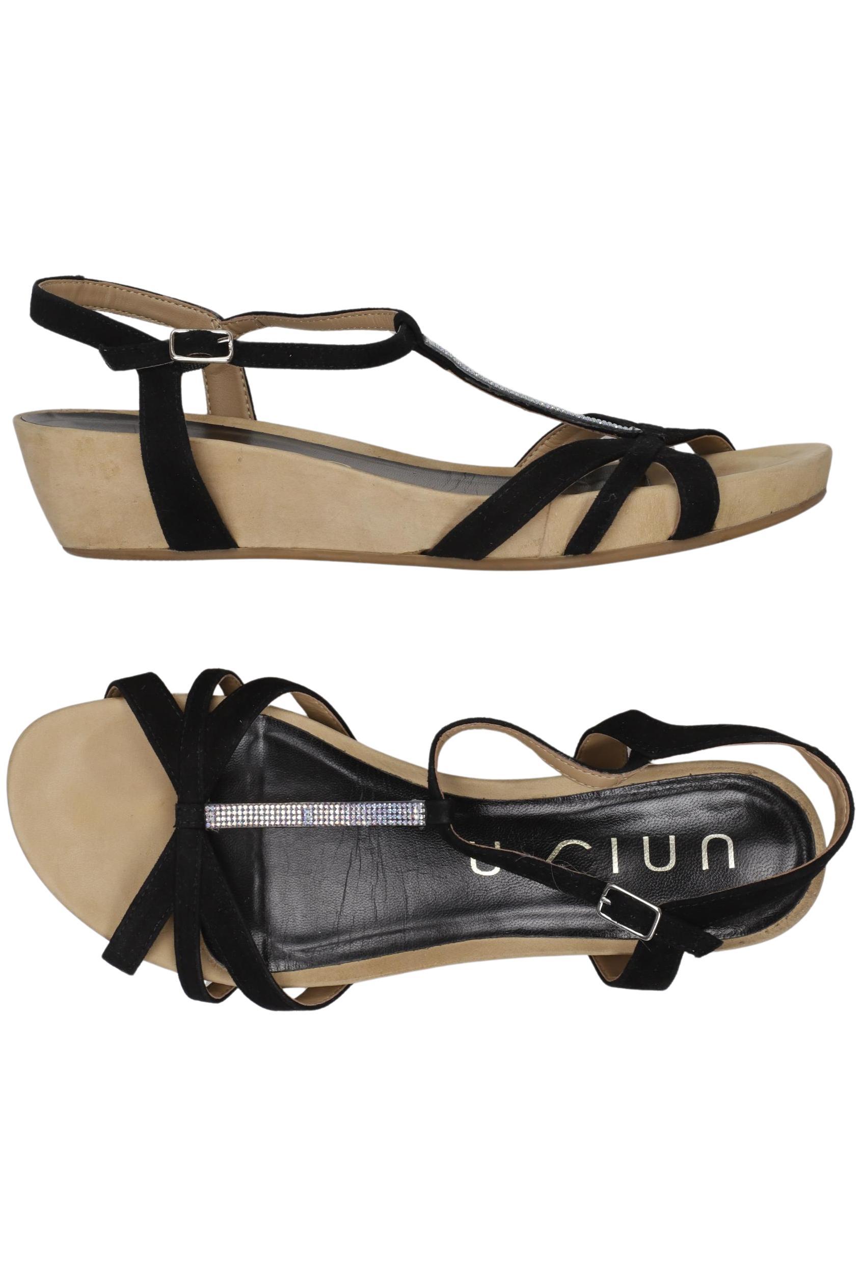 

Unisa Damen Sandale, schwarz, Gr. 39