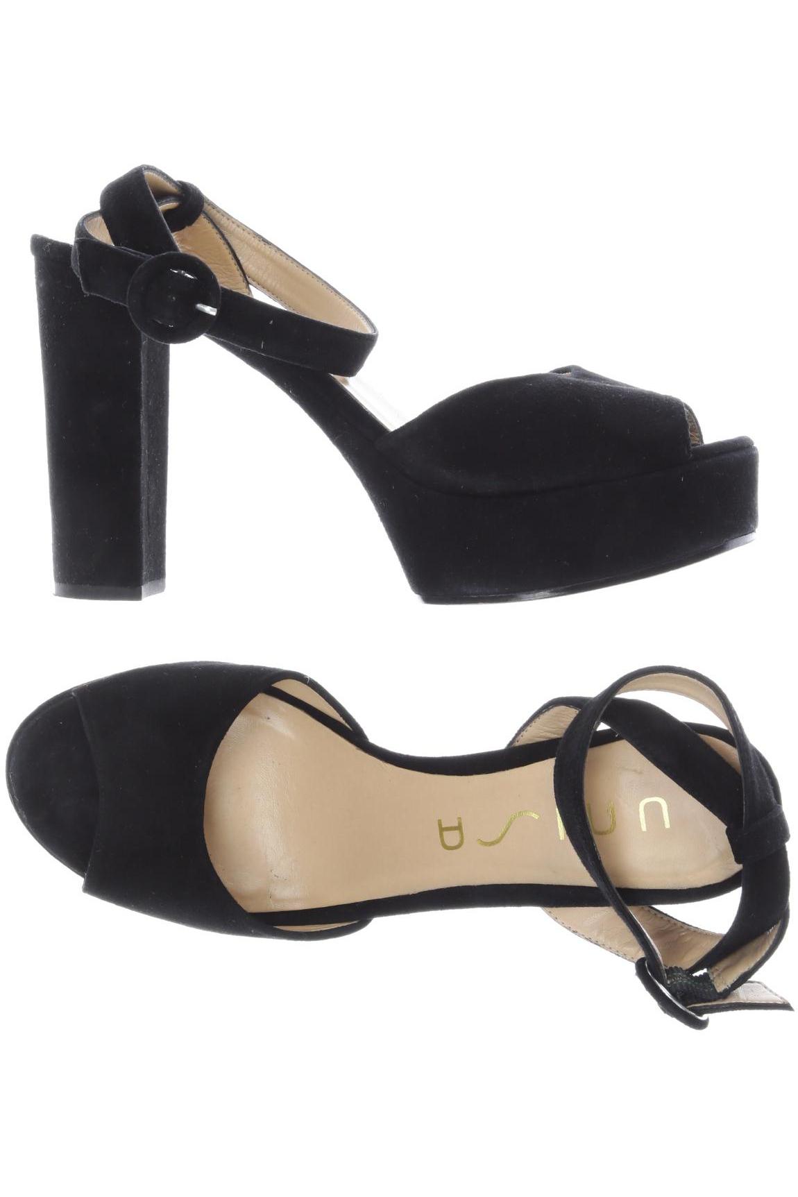 

Unisa Damen Sandale, schwarz, Gr. 39