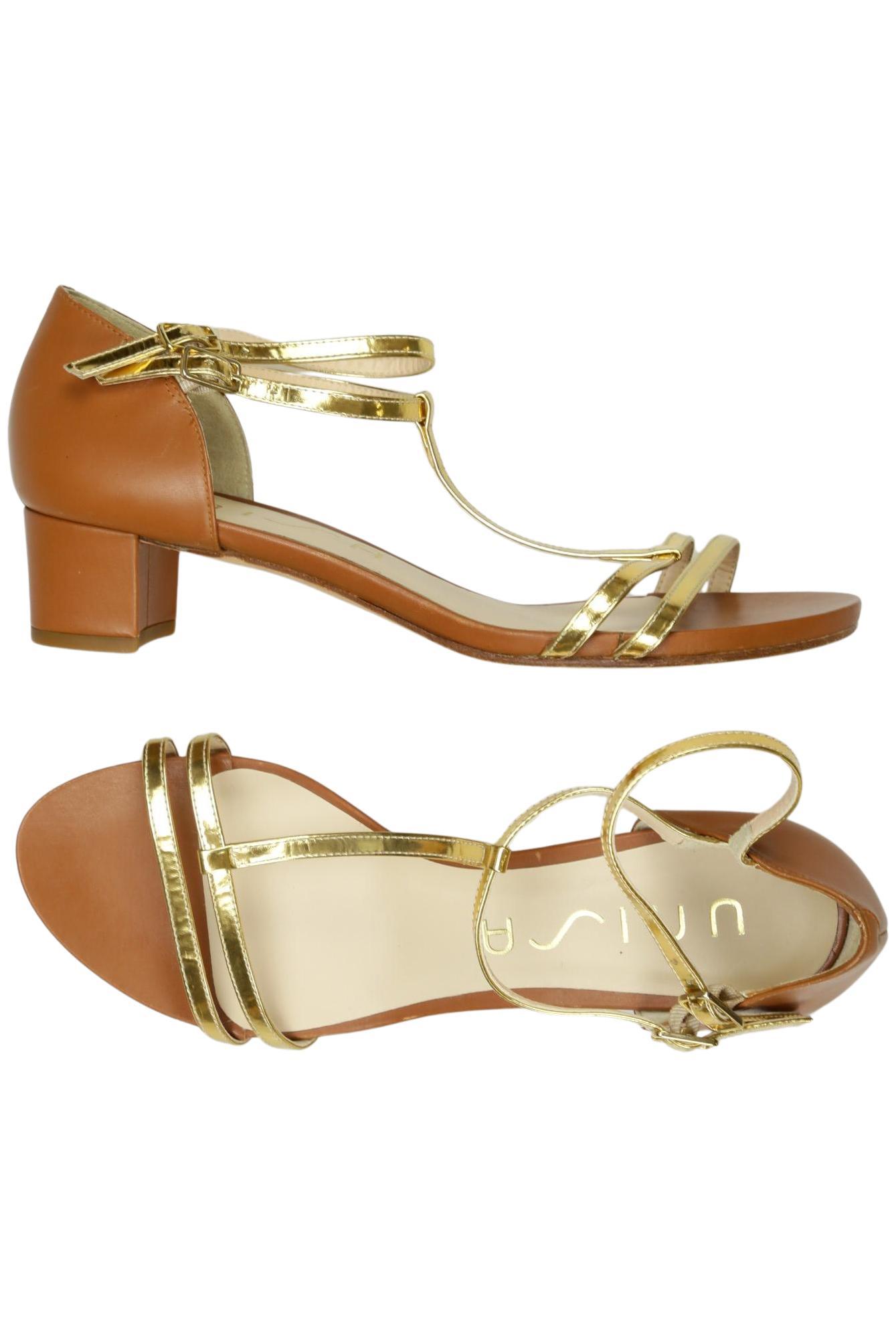 

Unisa Damen Sandale, gold, Gr. 40