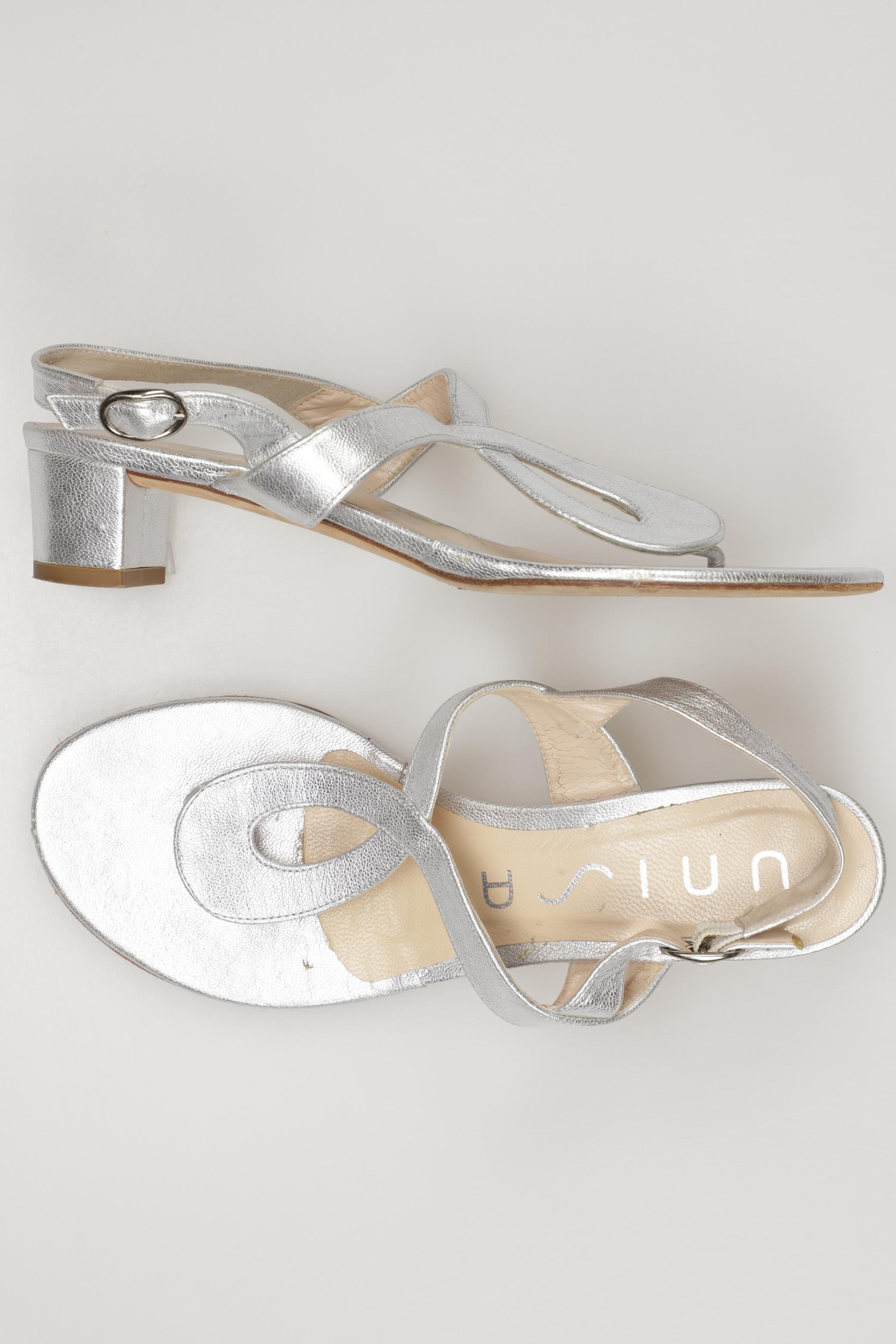 

Unisa Damen Sandale, silber, Gr. 38