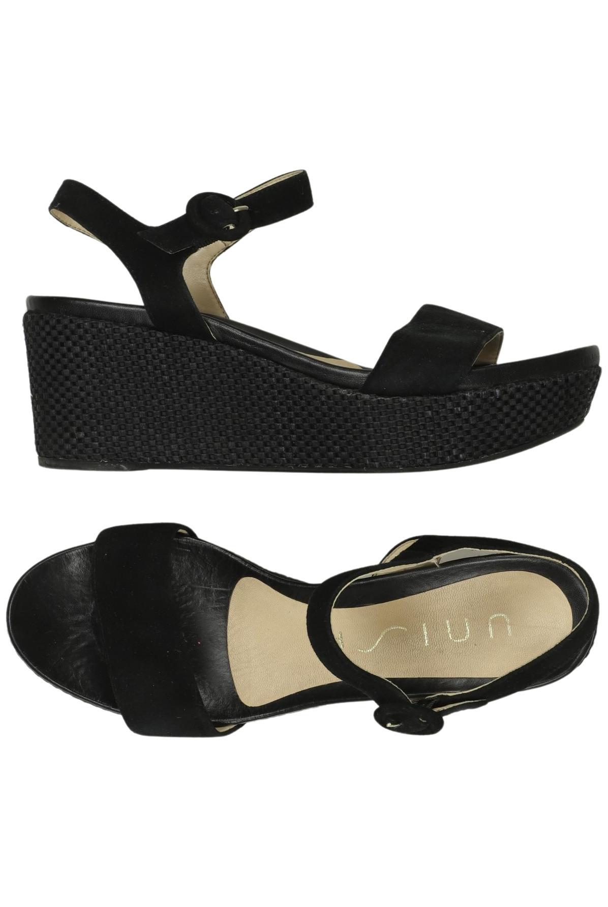 

Unisa Damen Sandale, schwarz, Gr. 39