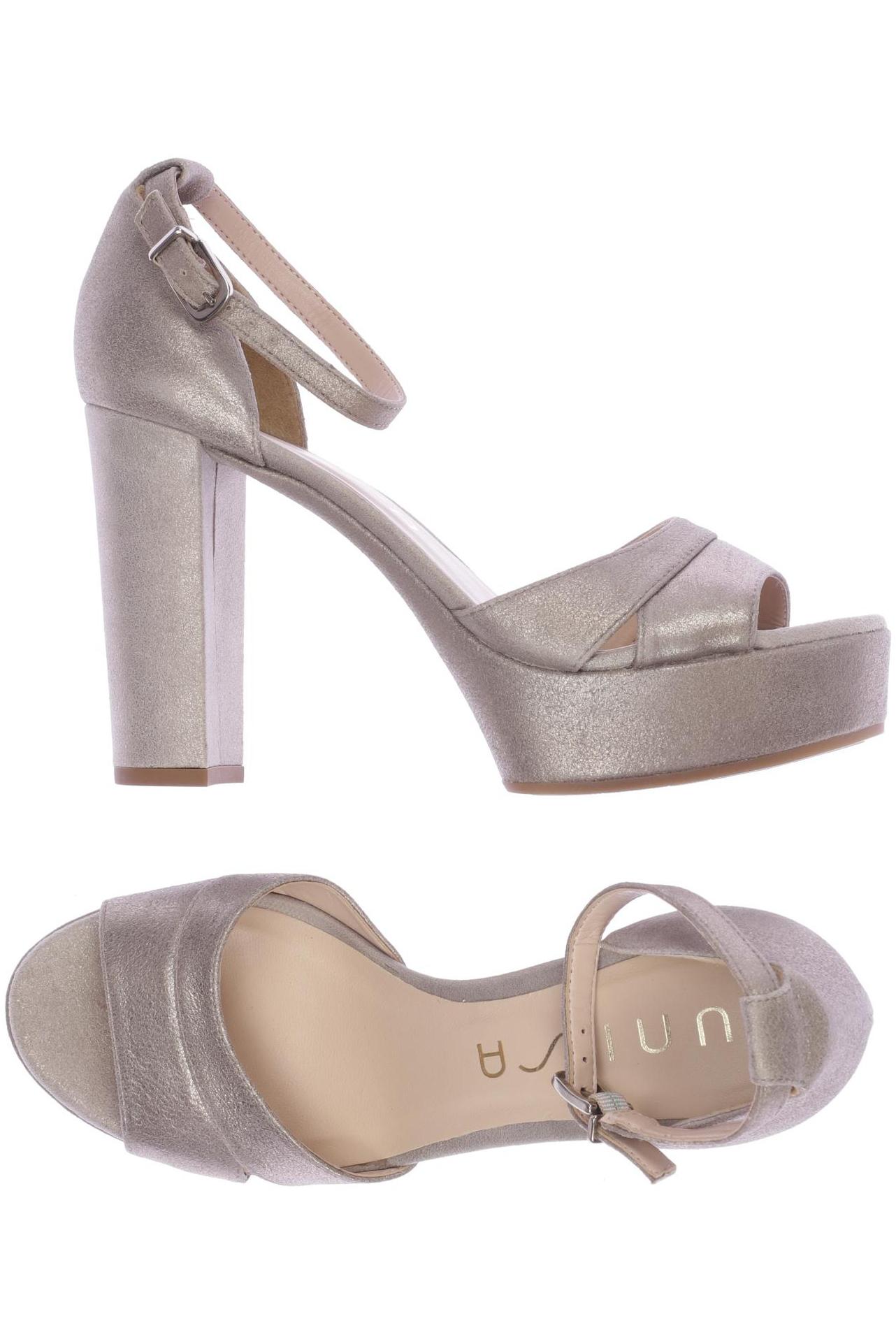 

Unisa Damen Sandale, gold, Gr. 38