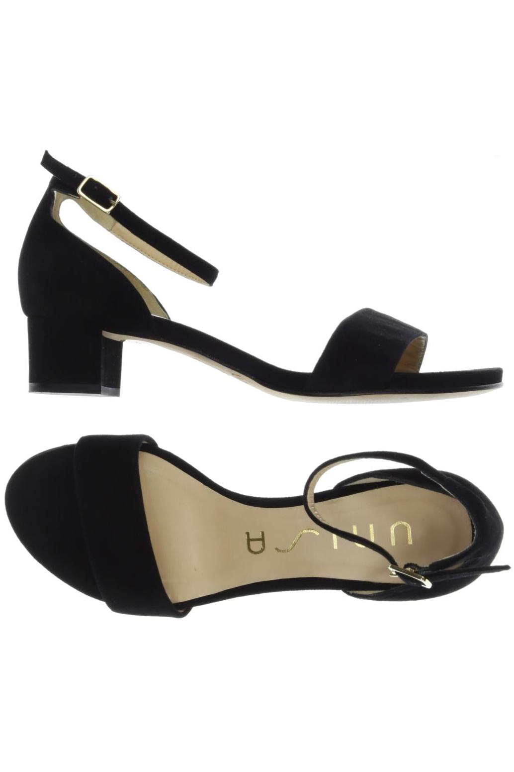 

Unisa Damen Sandale, schwarz, Gr. 36