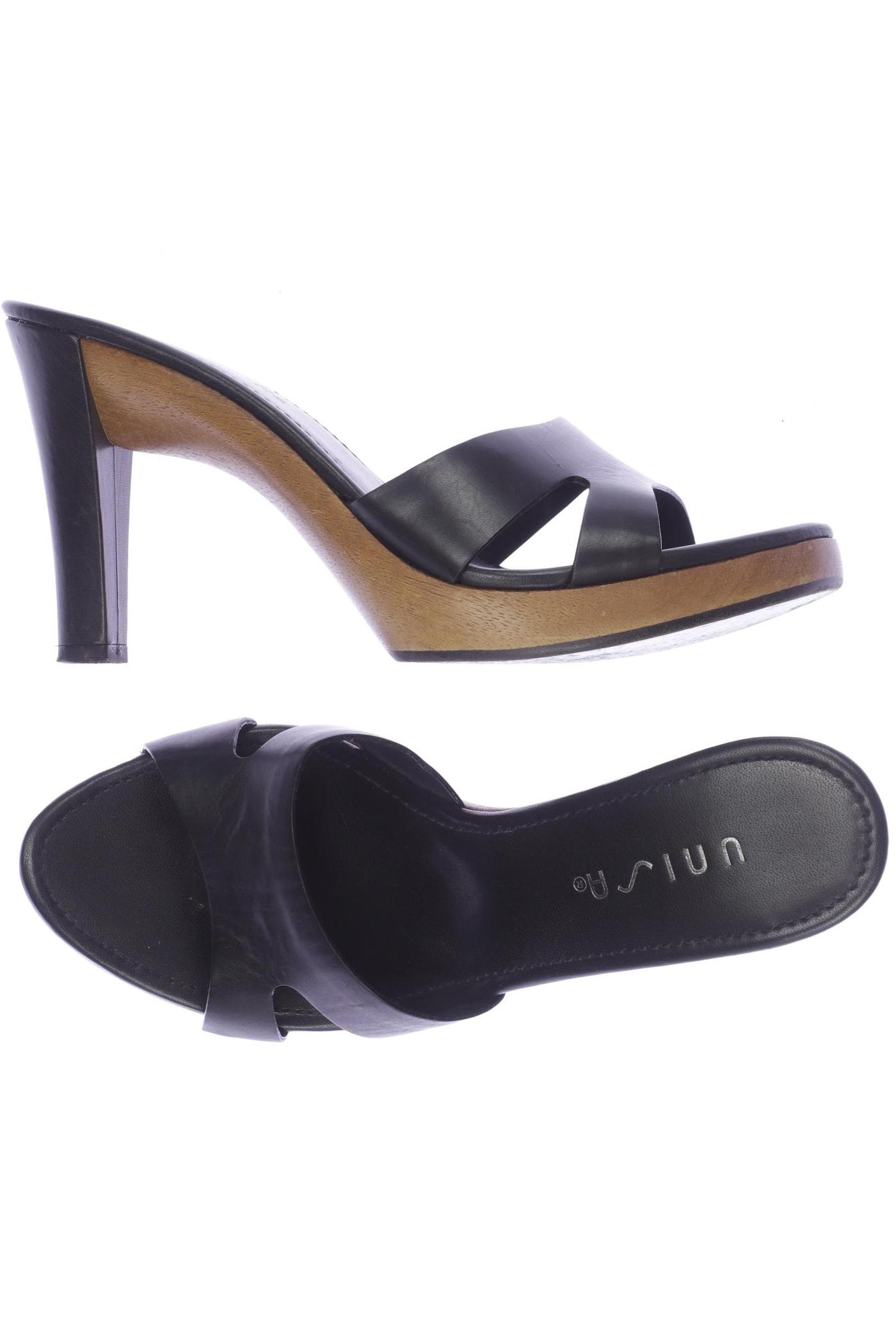 

Unisa Damen Sandale, schwarz, Gr. 38