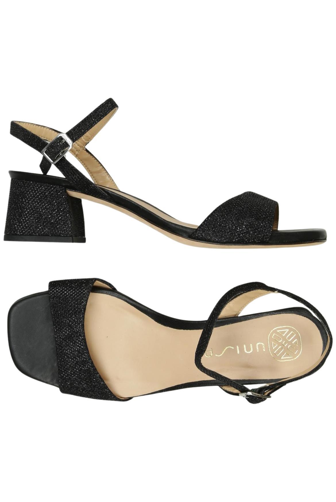 

Unisa Damen Sandale, schwarz, Gr. 40