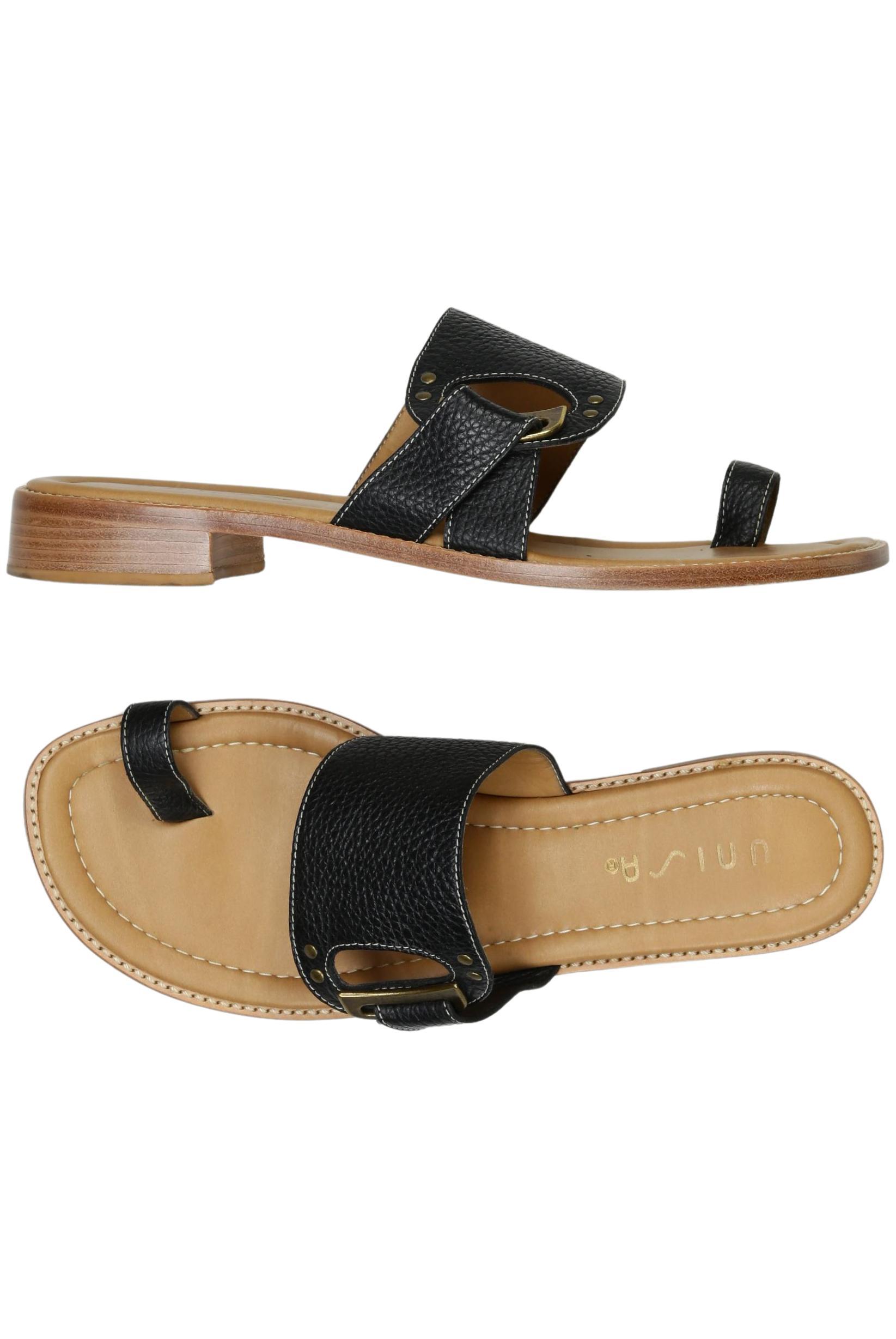 

Unisa Damen Sandale, schwarz, Gr. 38
