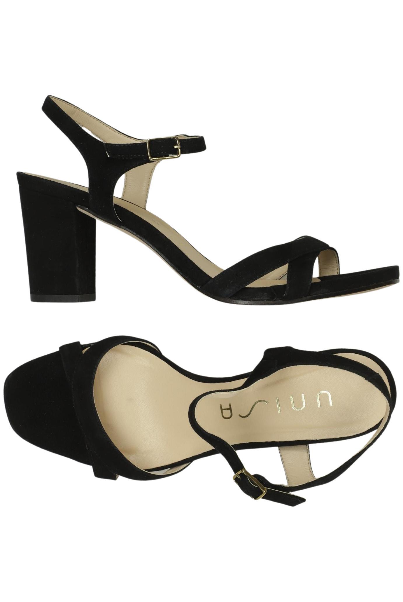

Unisa Damen Sandale, schwarz, Gr. 40