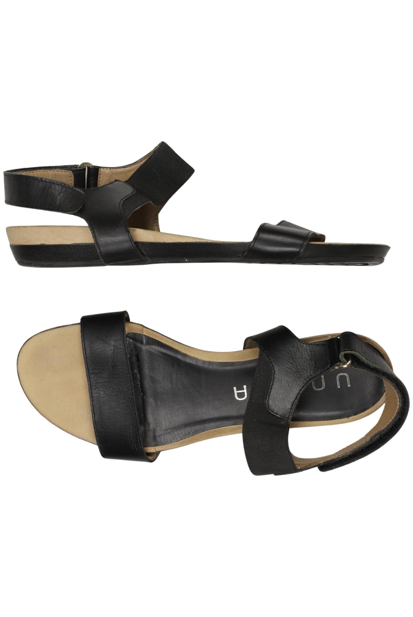 

Unisa Damen Sandale, schwarz, Gr. 38