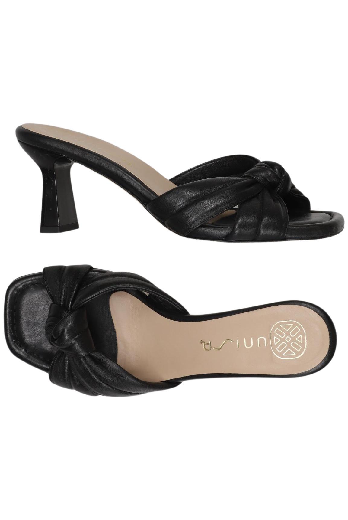 

Unisa Damen Sandale, schwarz, Gr. 40