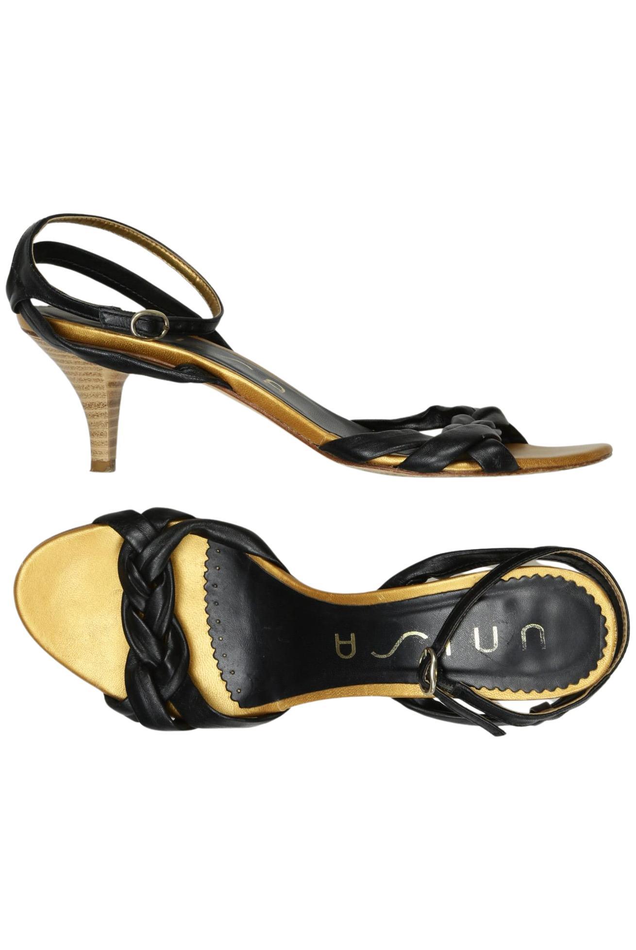 

Unisa Damen Sandale, schwarz, Gr. 40